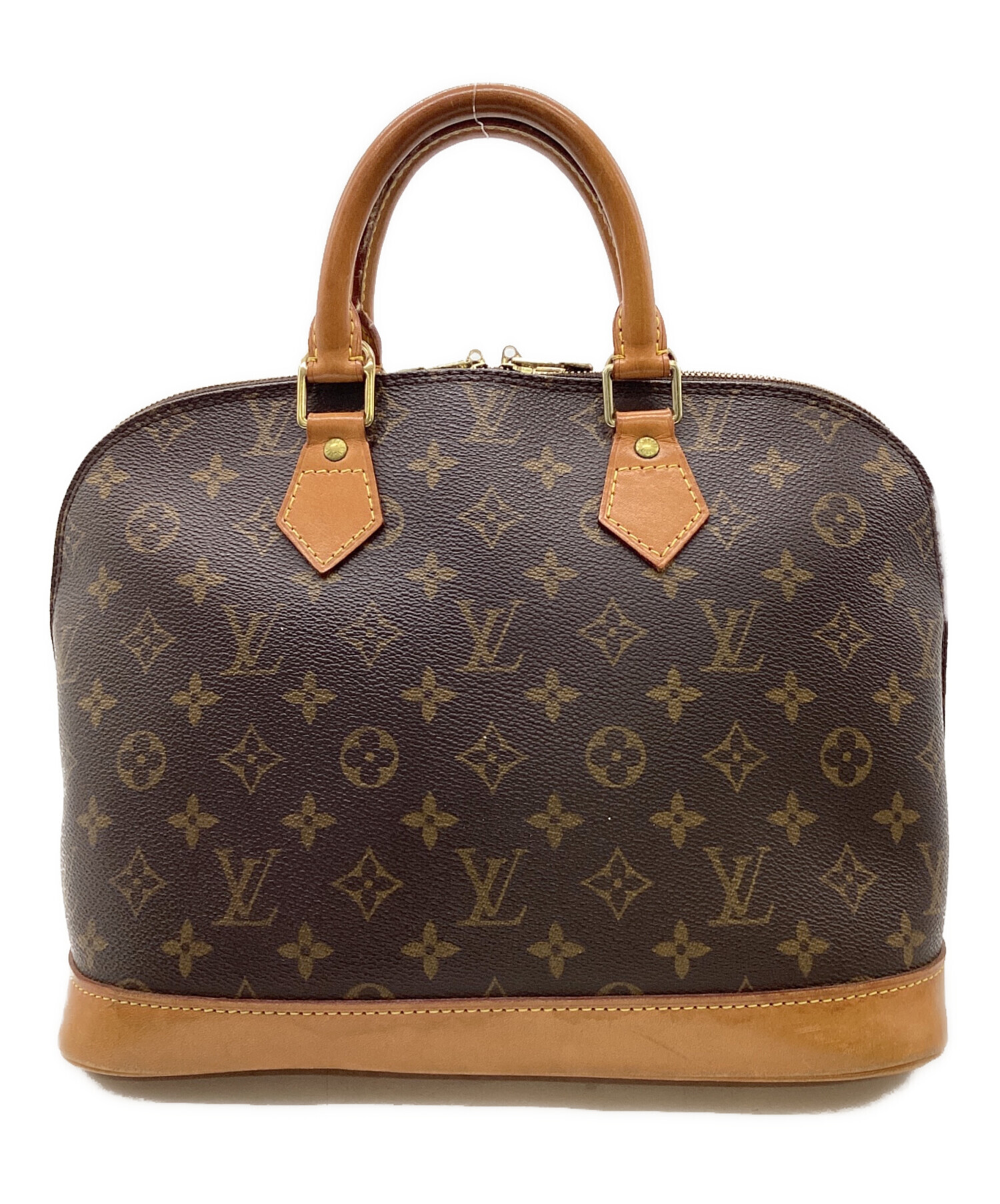 ルイヴィトン モノグラム アルマ ハンドバッグ ブラウン♡正規店購入 中古・古着通販】LOUIS VUITTON (ルイ ヴィトン) モノグラム アルマ