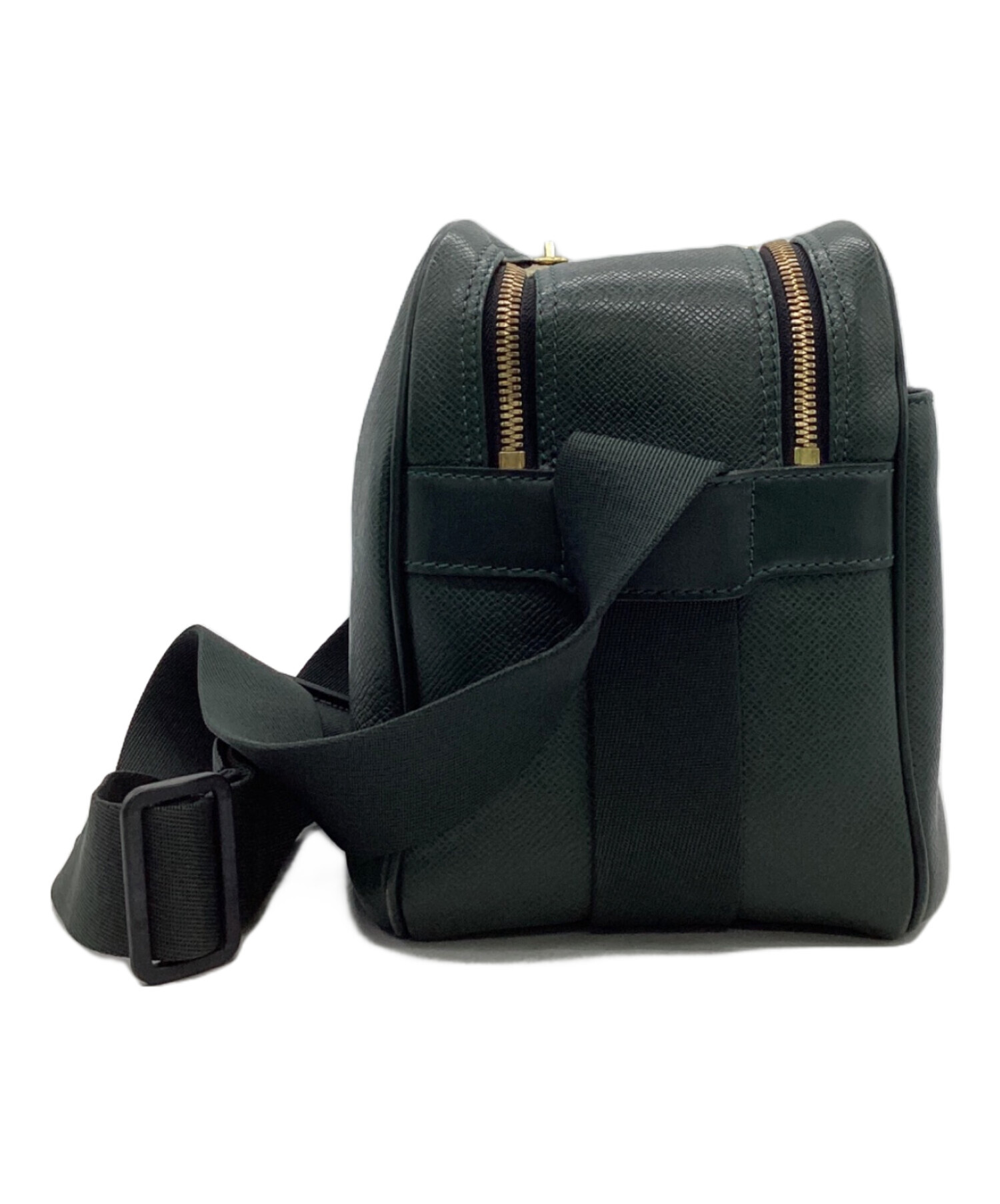 LOUIS VUITTON タイガ リポーターPM ブラック ルイヴィトン