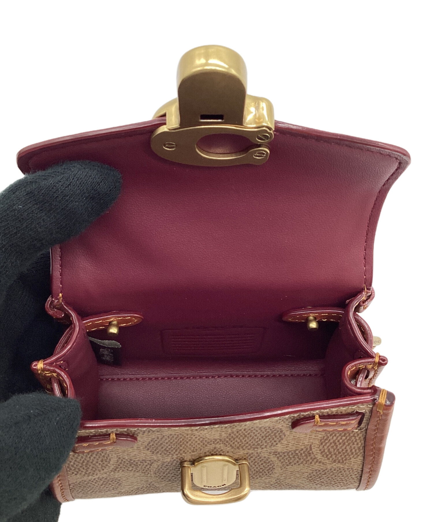 中古・古着通販】COACH (コーチ) サミー トップ ハンドル 12 