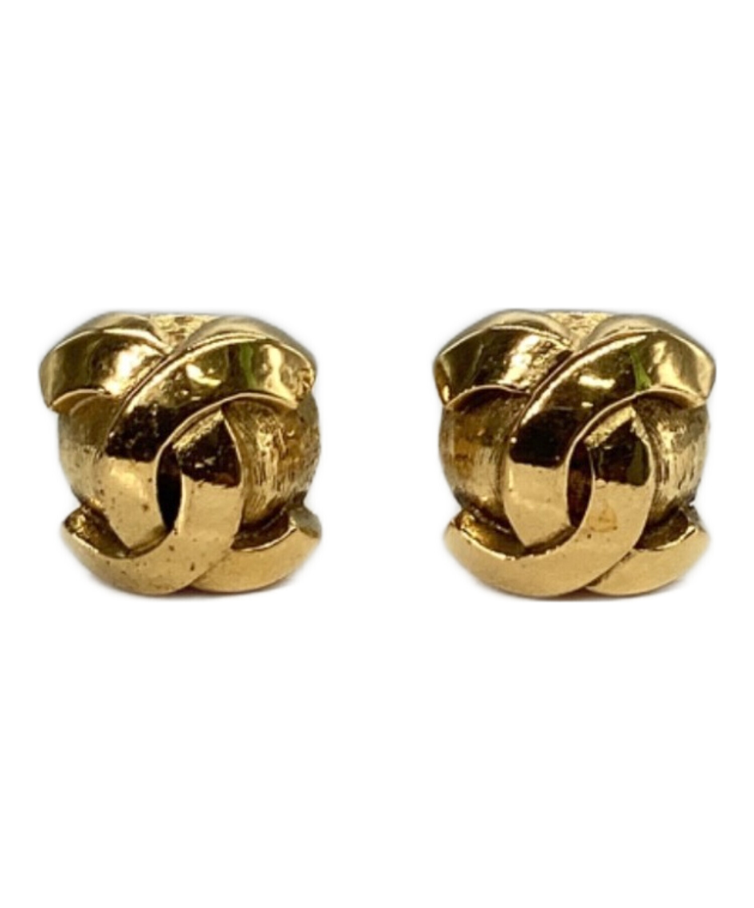 CHANEL シャネル ココマークイヤリング ゴールド