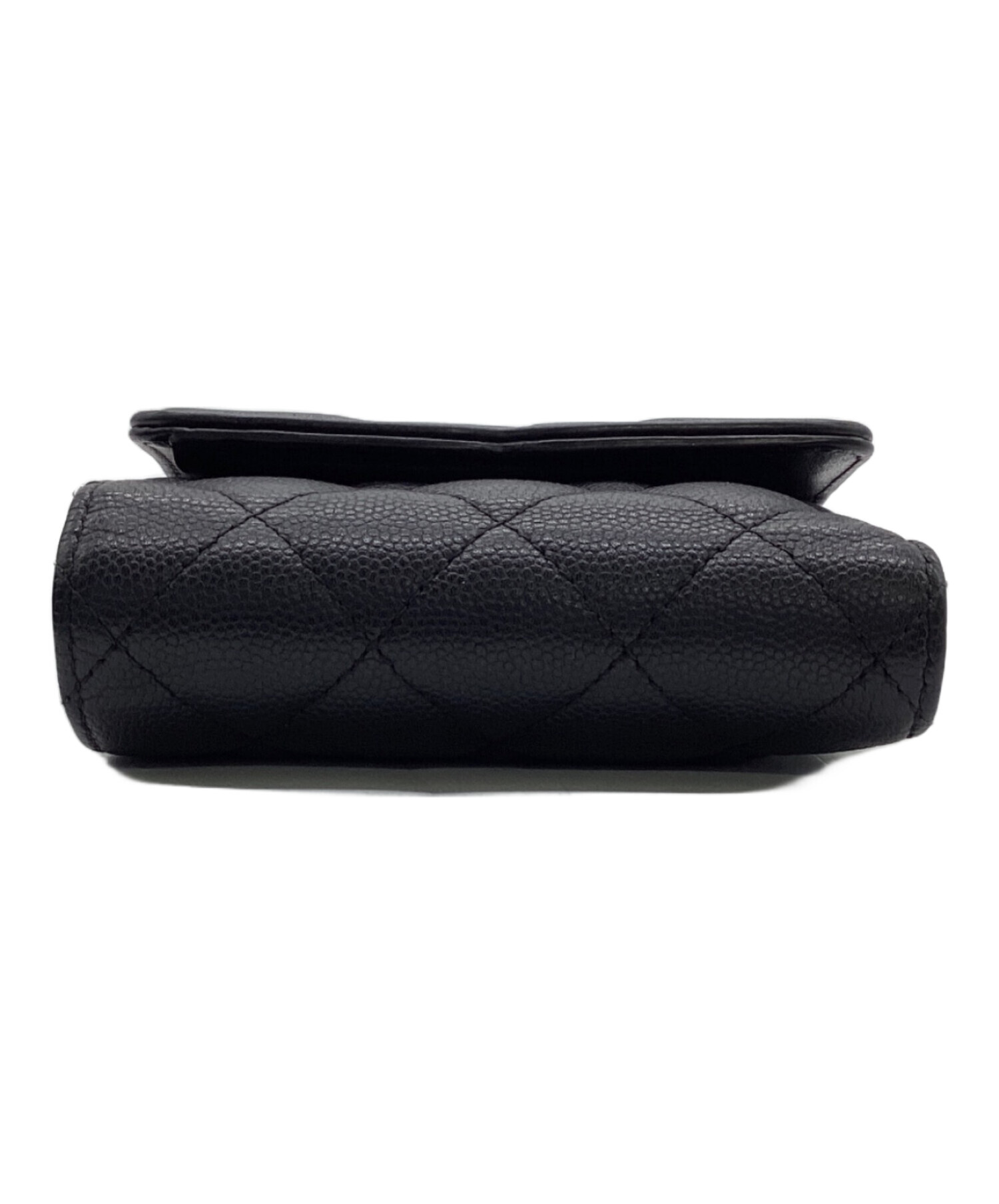 中古・古着通販】CHANEL (シャネル) CCフィリングリー キャビアスキン