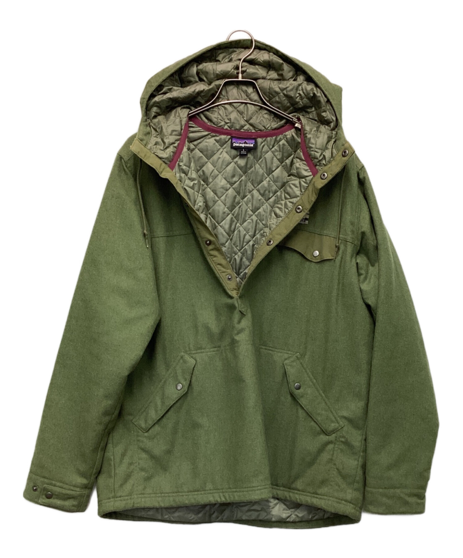 中古・古着通販】Patagonia (パタゴニア) Reclaimed Wool Snap-T