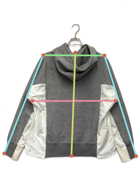 中古・古着通販】NIKE (ナイキ) sacai (サカイ) ドッキング プル