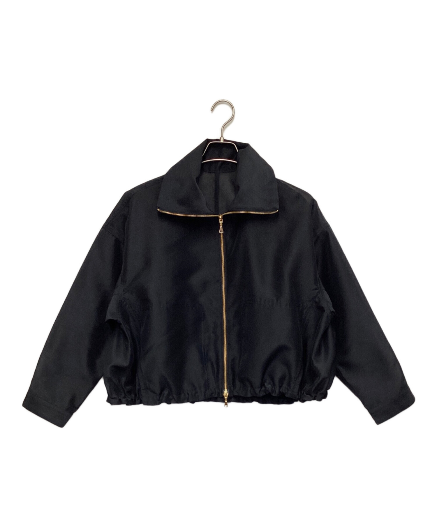 NOBLE ミルキーシアースタンドカラーパーカーブルゾン