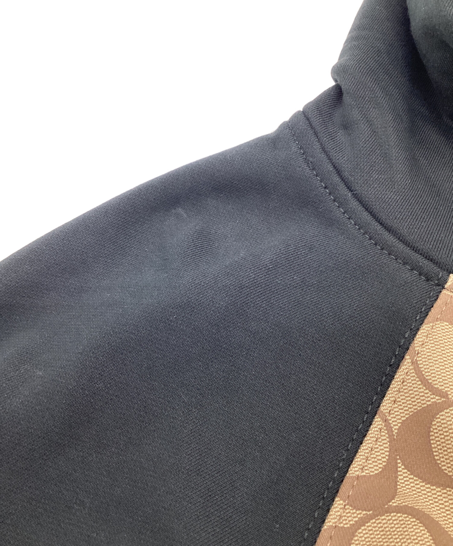 中古・古着通販】COACH (コーチ) シグネチャー フーディー ベージュ