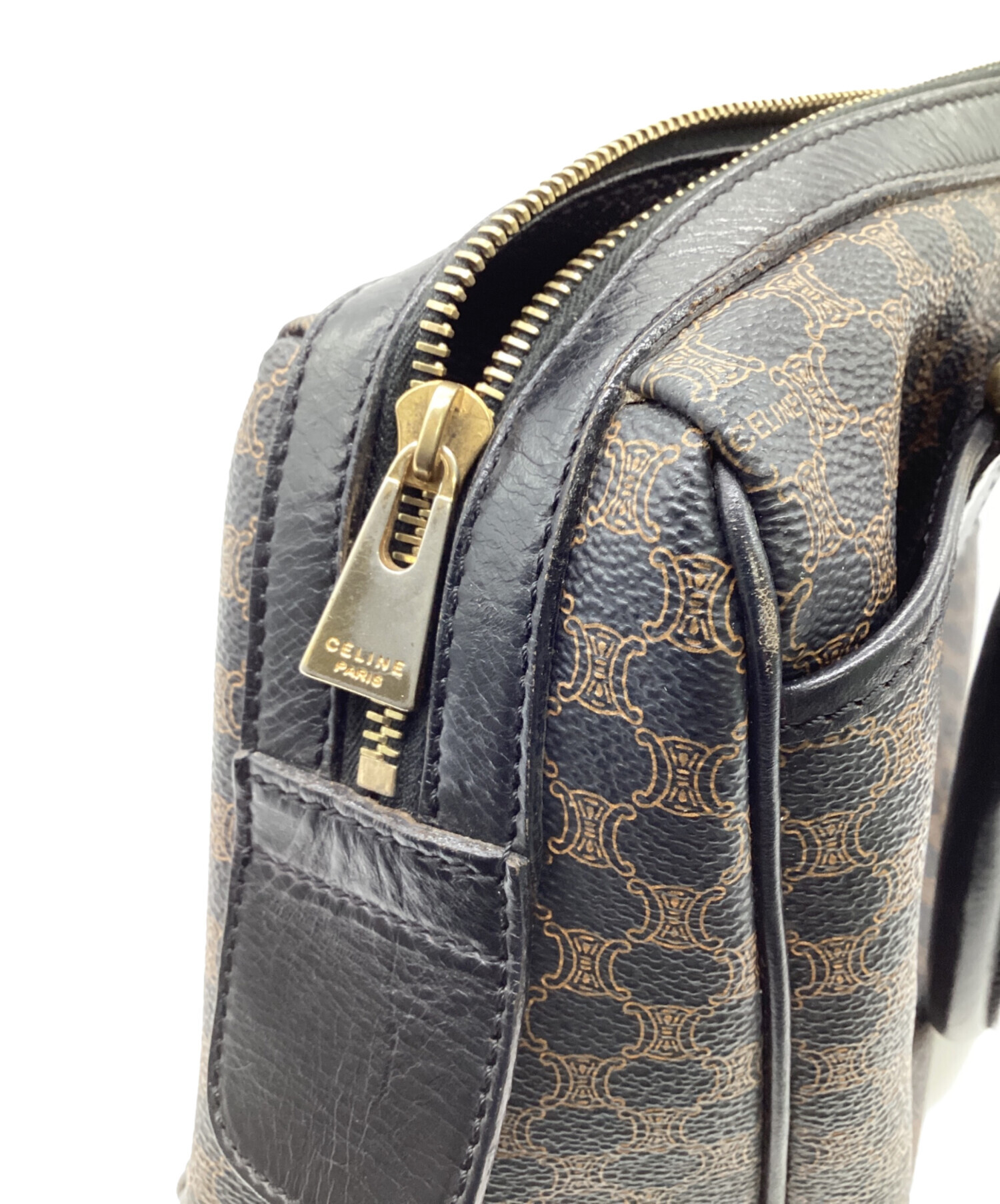 中古・古着通販】CELINE (セリーヌ) マカダム ミニボストンバッグ