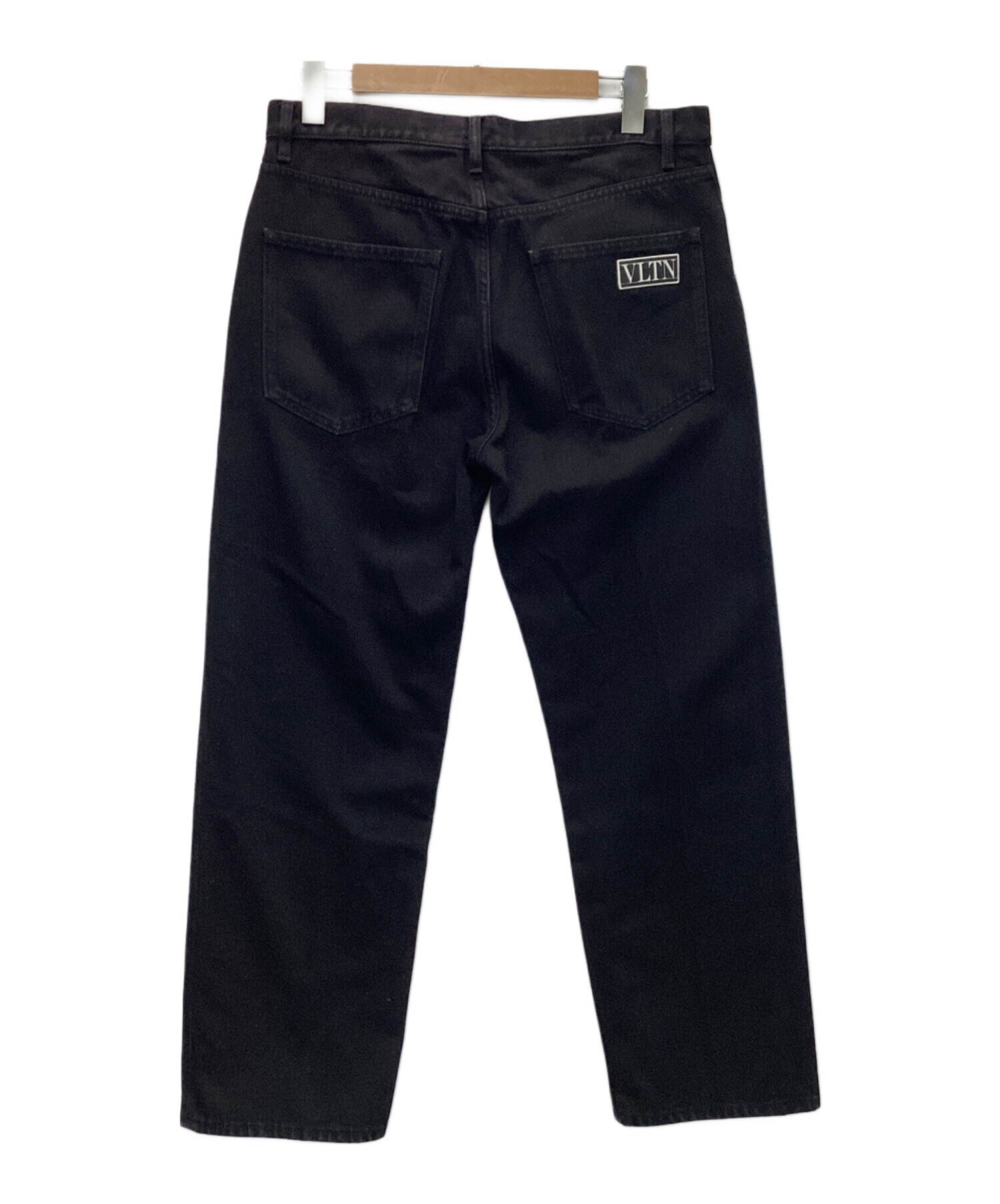 中古・古着通販】VALENTINO (ヴァレンティノ) デニムパンツ ブラック