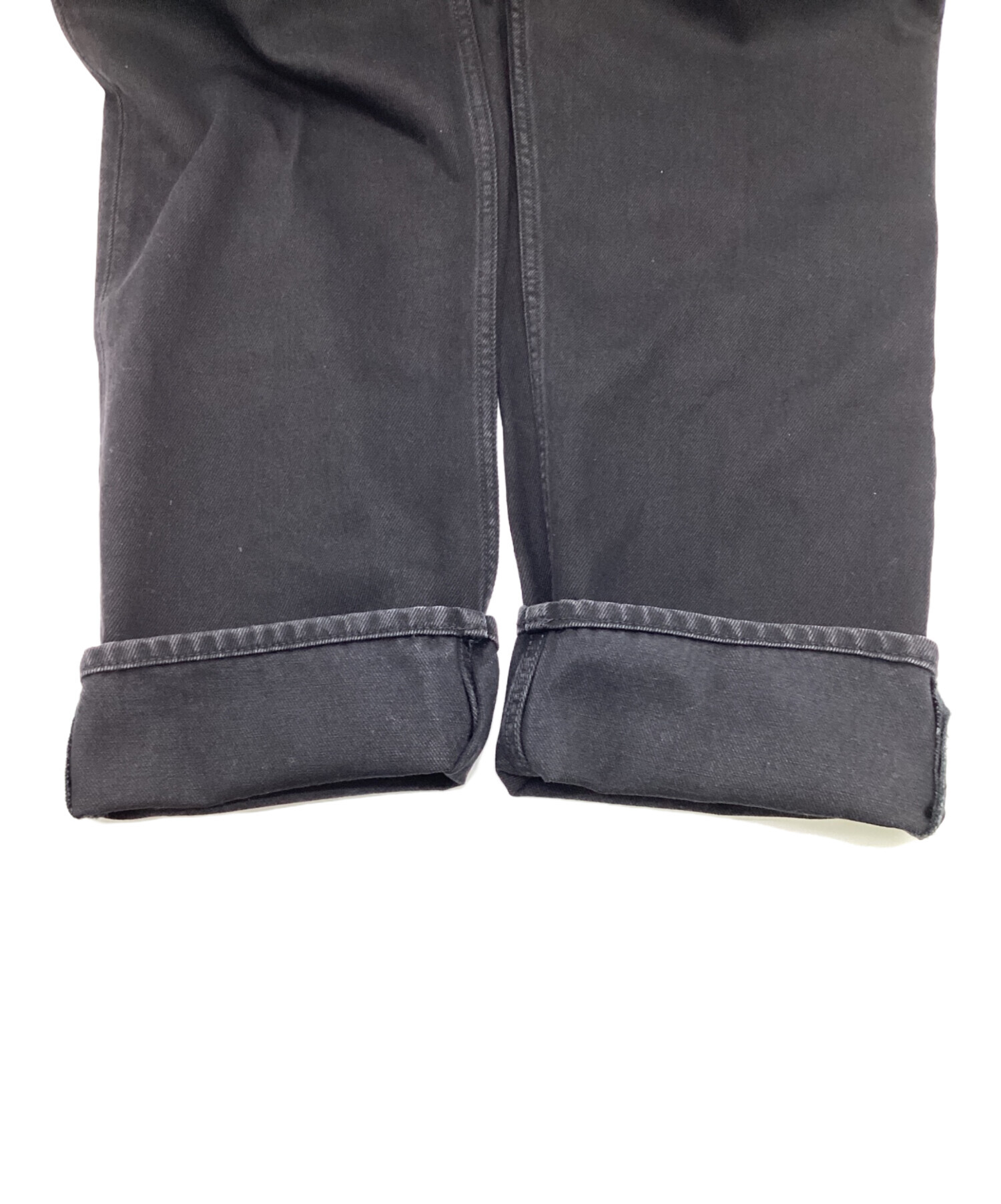 中古・古着通販】VALENTINO (ヴァレンティノ) デニムパンツ ブラック