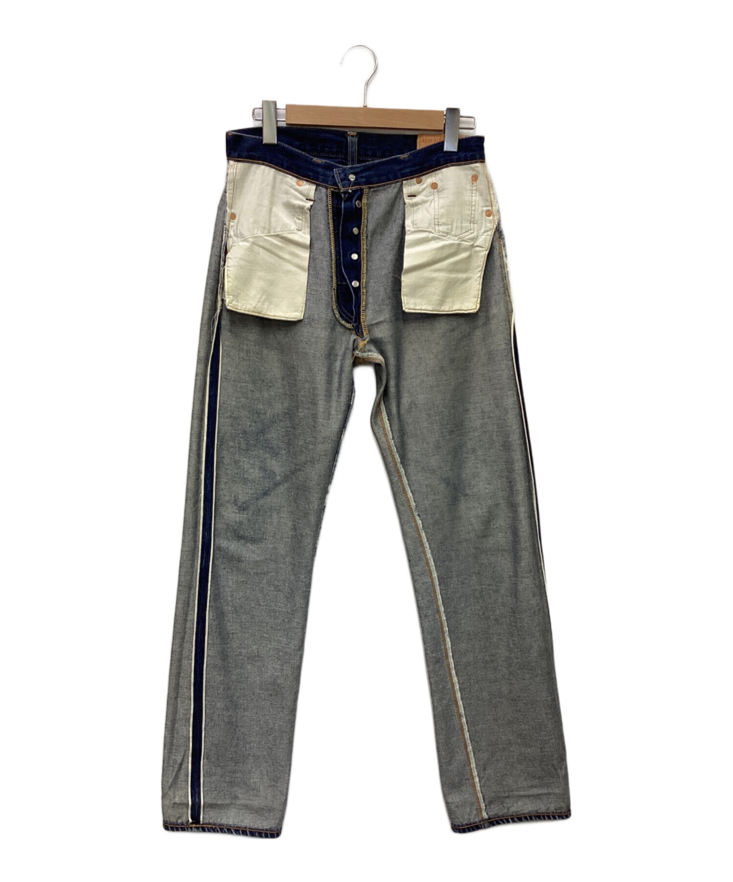 LEVI'S VINTAGE 501XX 復刻 501-0003 フラッシャー付 中古・古着通販】LEVI'S (リーバイス) 復刻501XXデニムパンツ 98年 USA