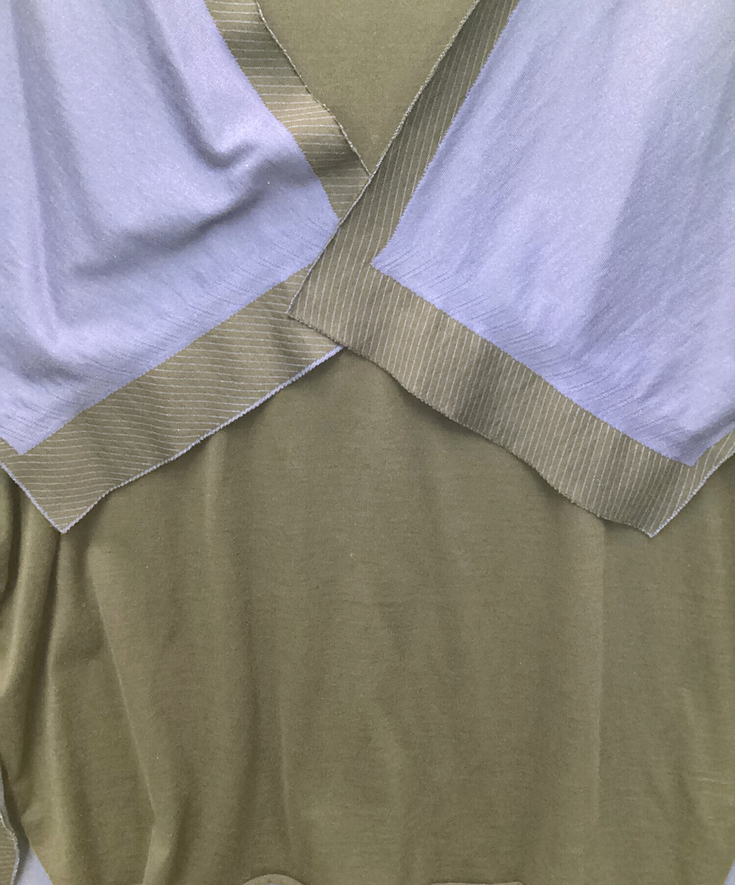 中古・古着通販】GROUND Y (グラウンドワイ) 接結ボーダーニット 
