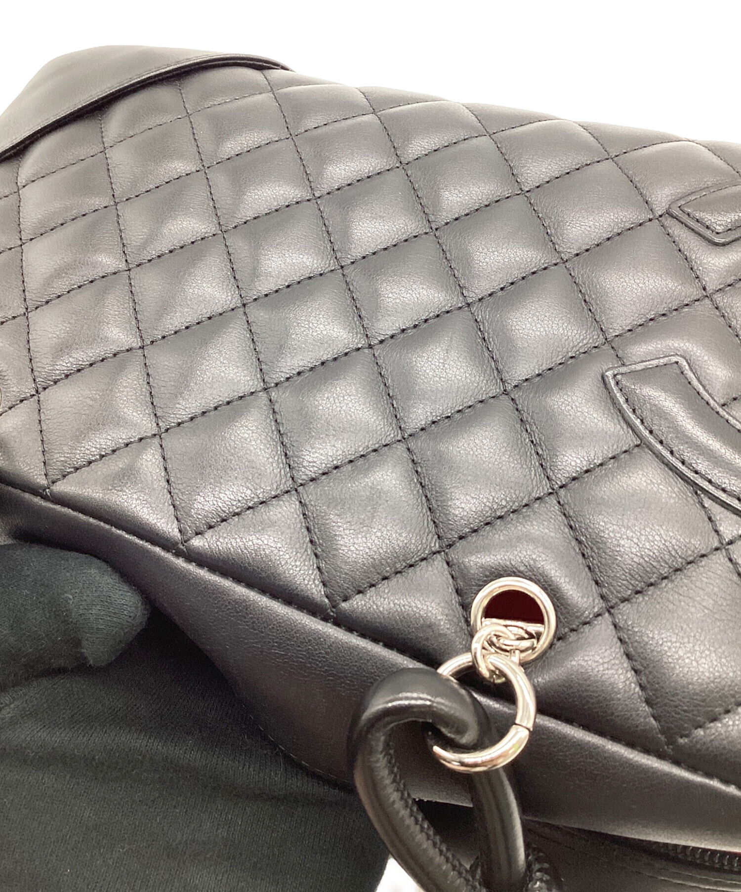 中古・古着通販】CHANEL (シャネル) カンボンライン ボーリングバッグ