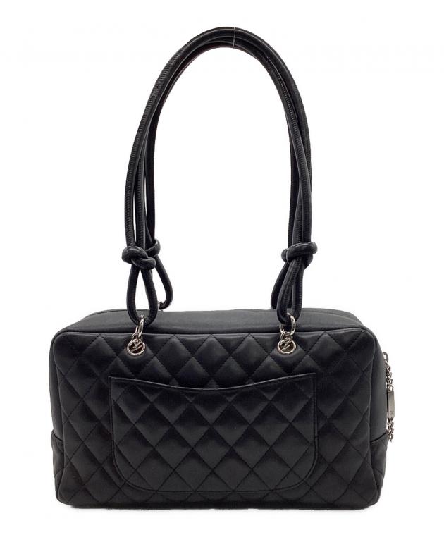 中古・古着通販】CHANEL (シャネル) カンボンライン ボーリングバッグ 中古・古着通販】CHANEL (シャネル) カンボンライン ボーリングバッグ