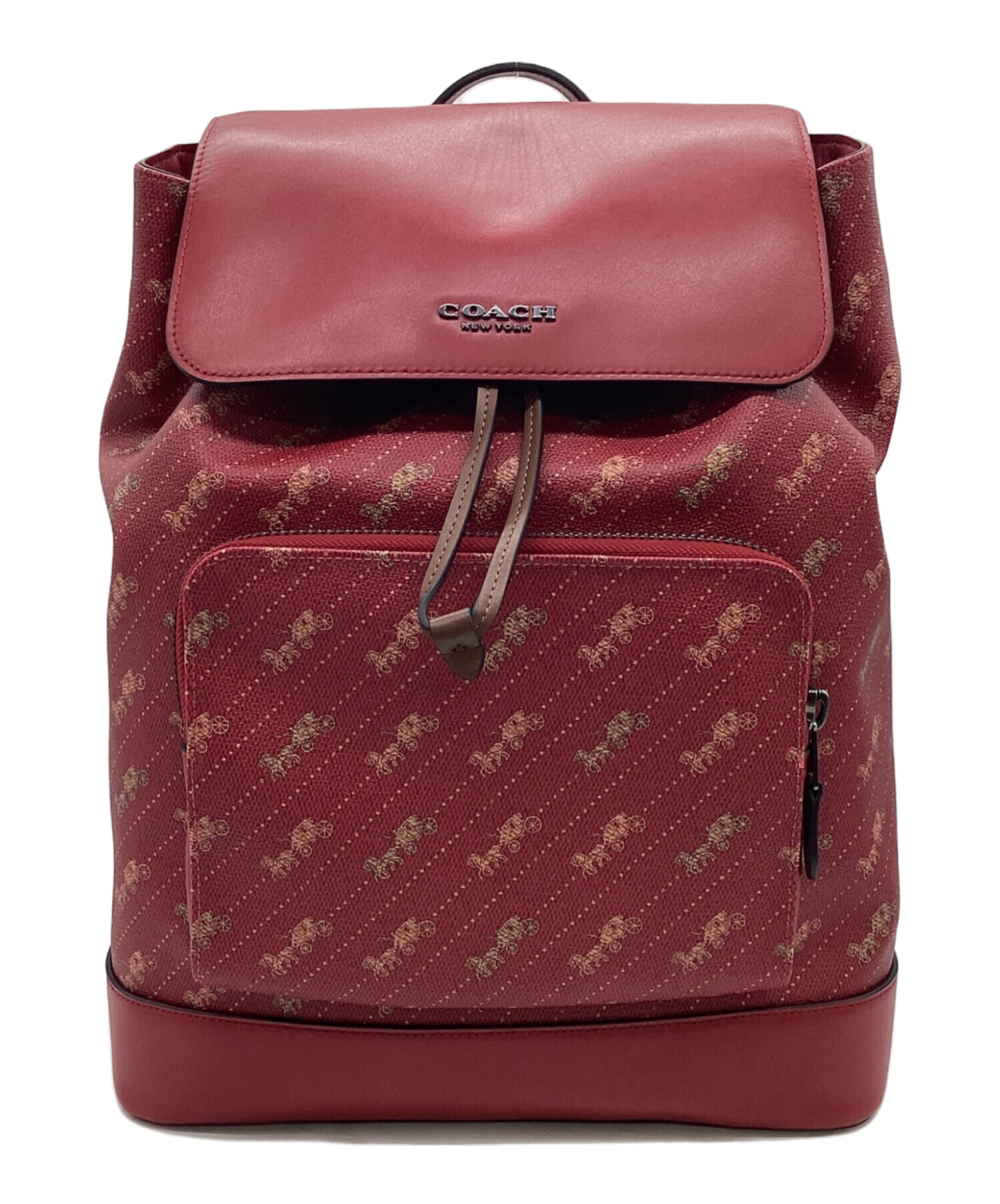 中古・古着通販】COACH (コーチ) ホースアンドキャリッジ リュック 