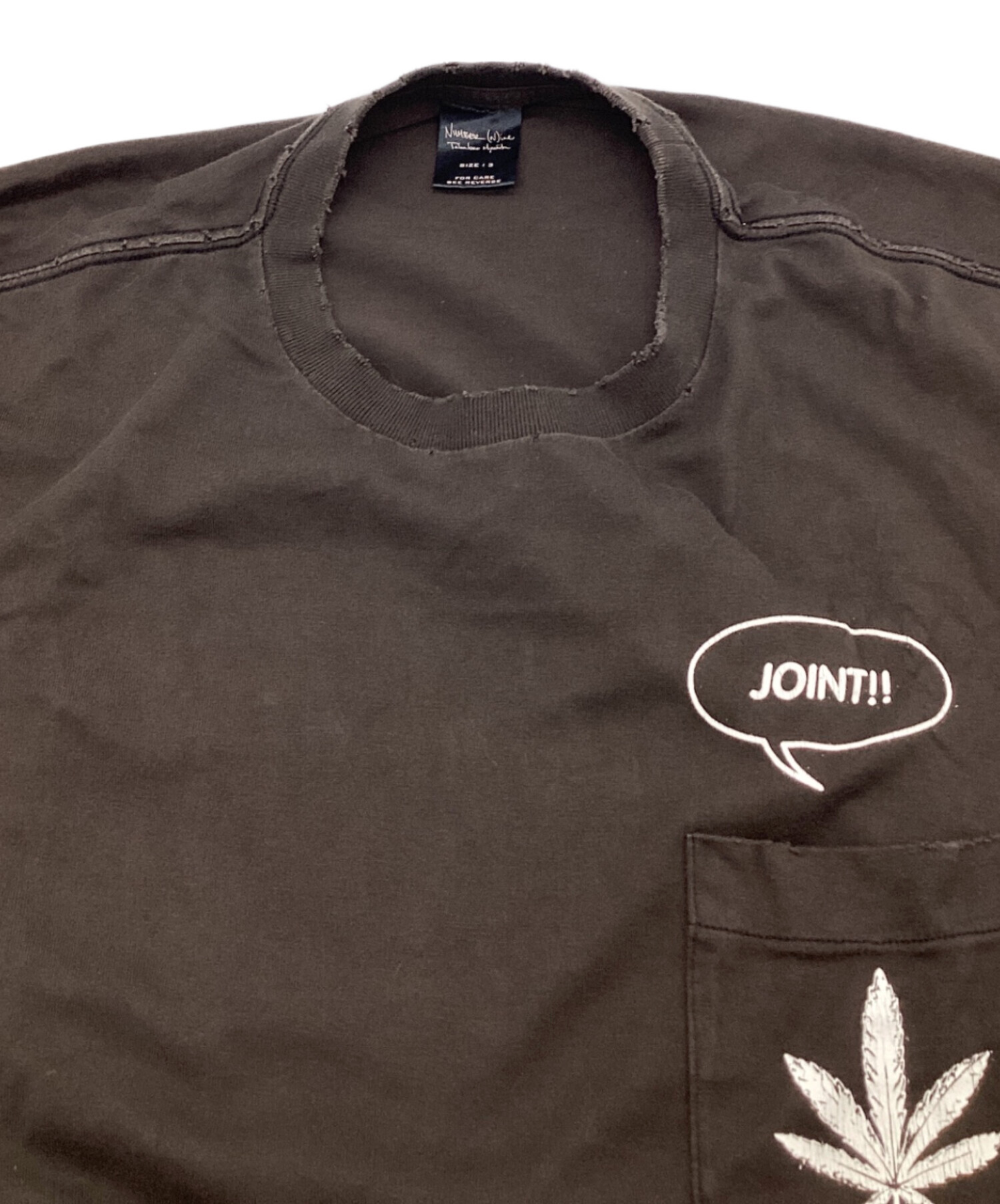 中古・古着通販】NUMBER (N)INE (ナンバーナイン) ダメージ Tシャツ