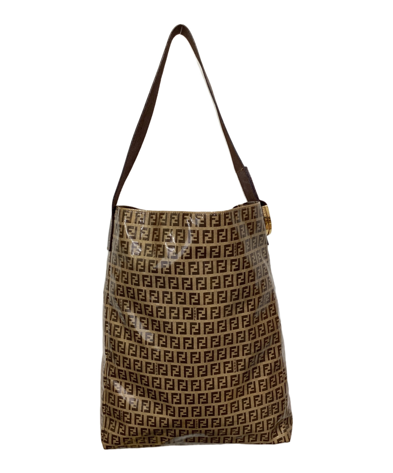 中古・古着通販】FENDI (フェンディ) ズッキーノ エナメル ショルダー 