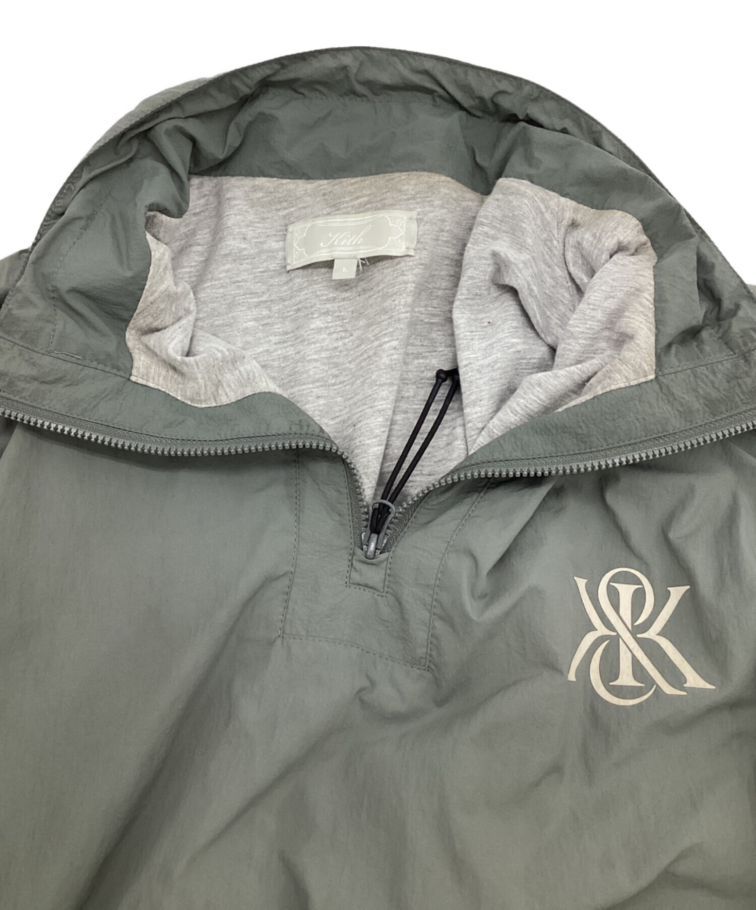 中古・古着通販】KITH (キス) Paper Nylon Ryder Quarter Zip 