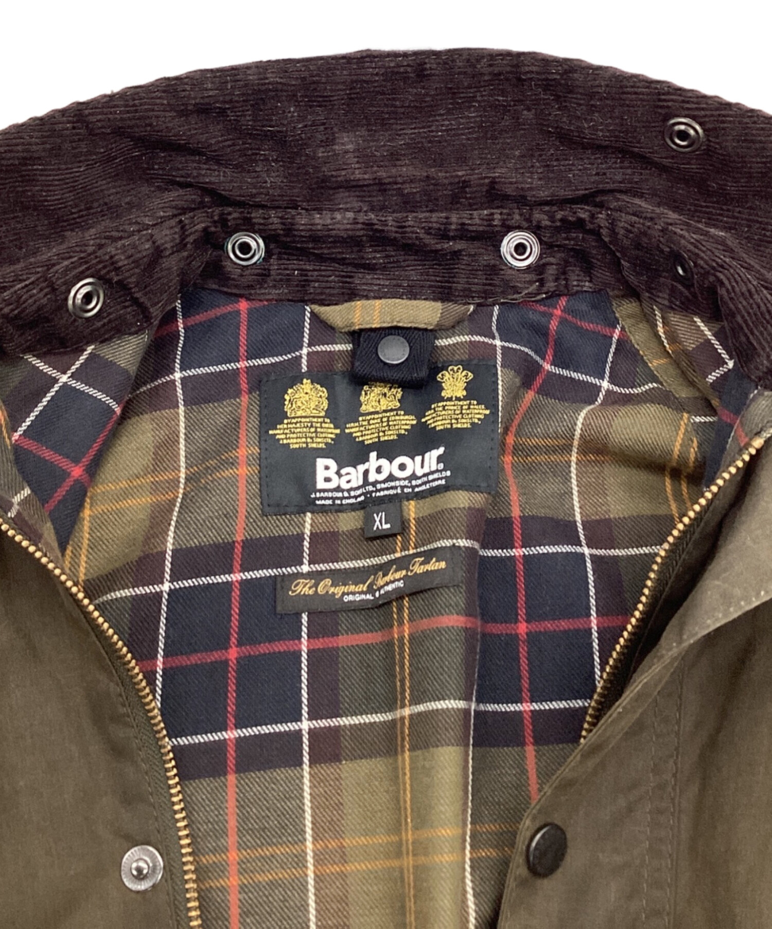 未使用タグ付き　バブアー　classic beaufort オイルドジャケット 美品 Barbour バブアー CLASSIC BEAUFORT オイルド ジャケット C48/XXL