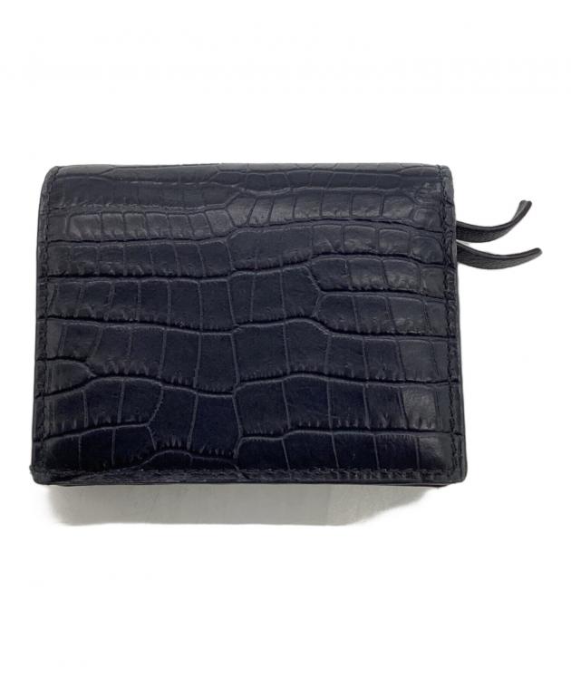 中古・古着通販】JIMMY CHOO (ジミーチュウ) HANNE クロコ柄二つ折り