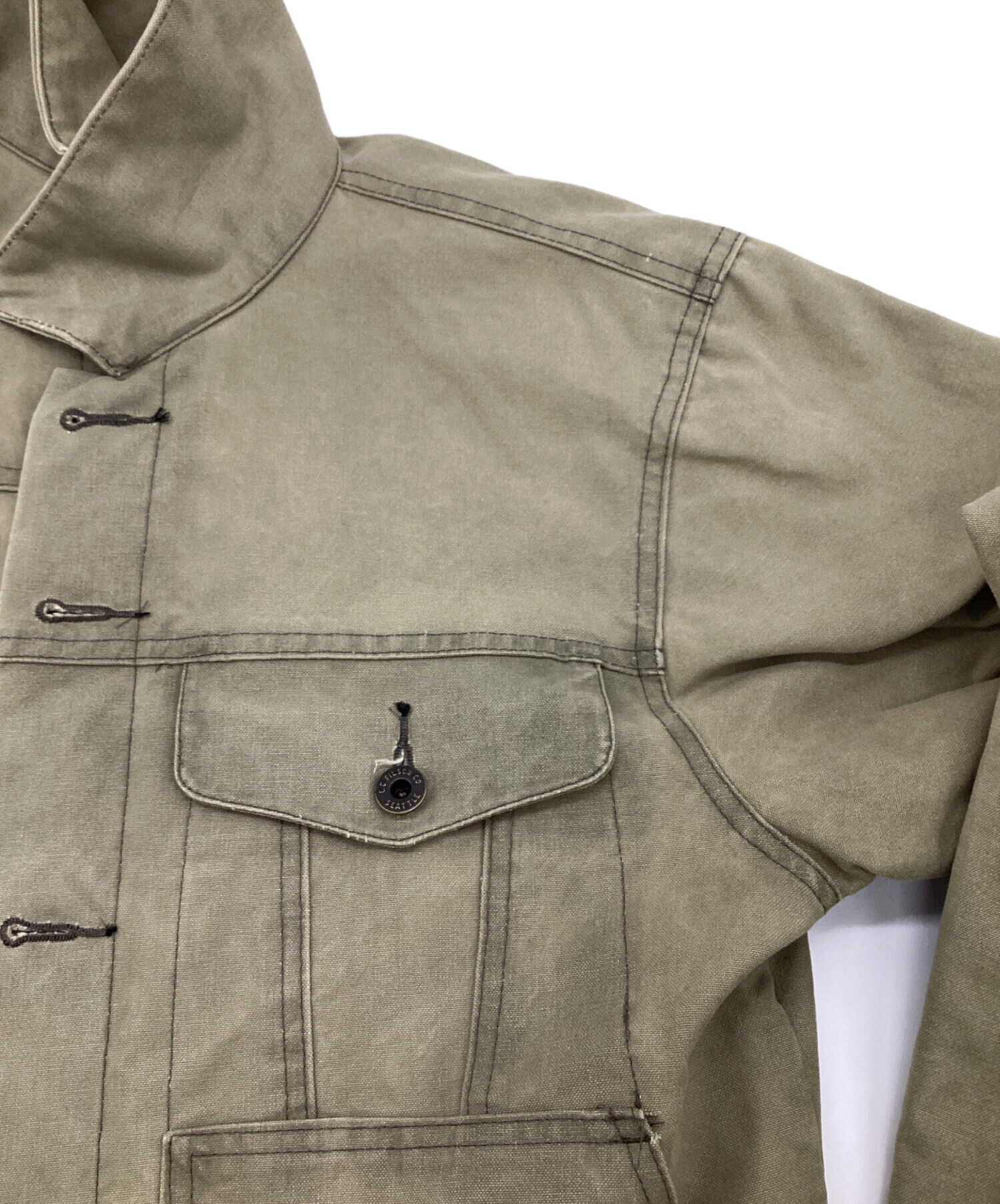中古・古着通販】FILSON (フィルソン) TIN CLOTH SHORT LINED CRUISER