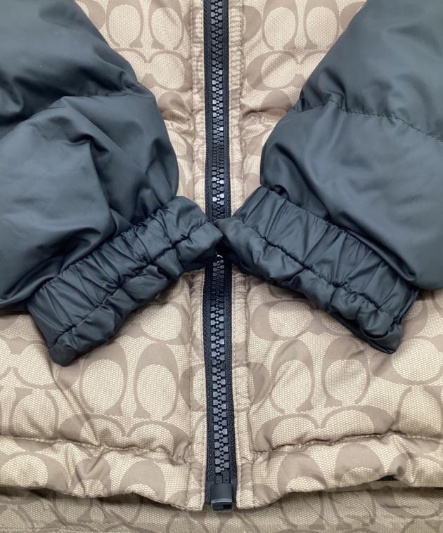 専用！ COACH シグネチャー 総柄 2way ダウンジャケット　ブラック COACH OUTLET｜【公式】シグネチャー ダウン ジャケット