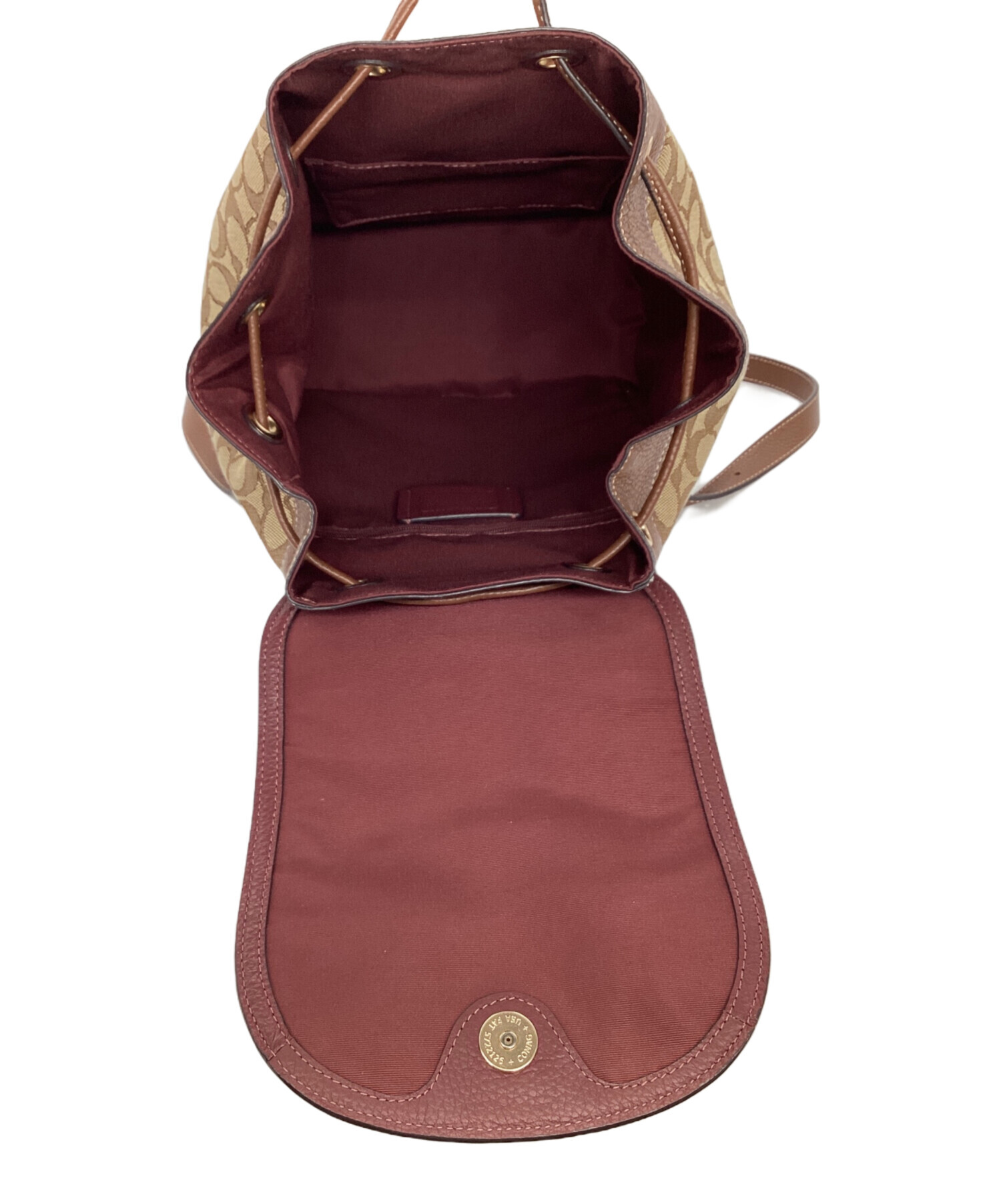中古・古着通販】COACH (コーチ) デンプシー ドローストリング バック 