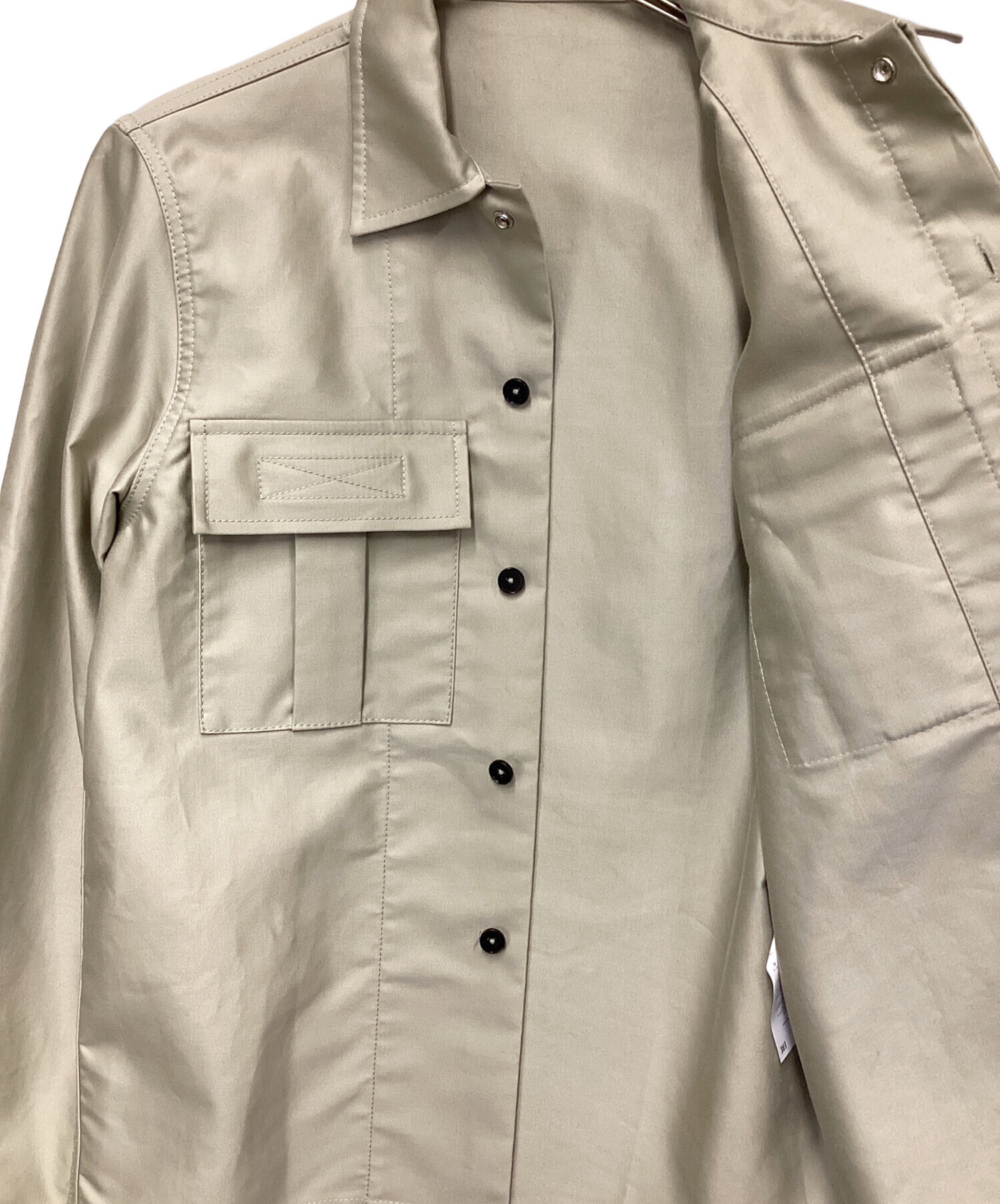新品未使用 ジルサンダー ジャケット　Lサイズ 中古・古着通販】JIL SANDER (ジルサンダー) ジャケット ベージュ