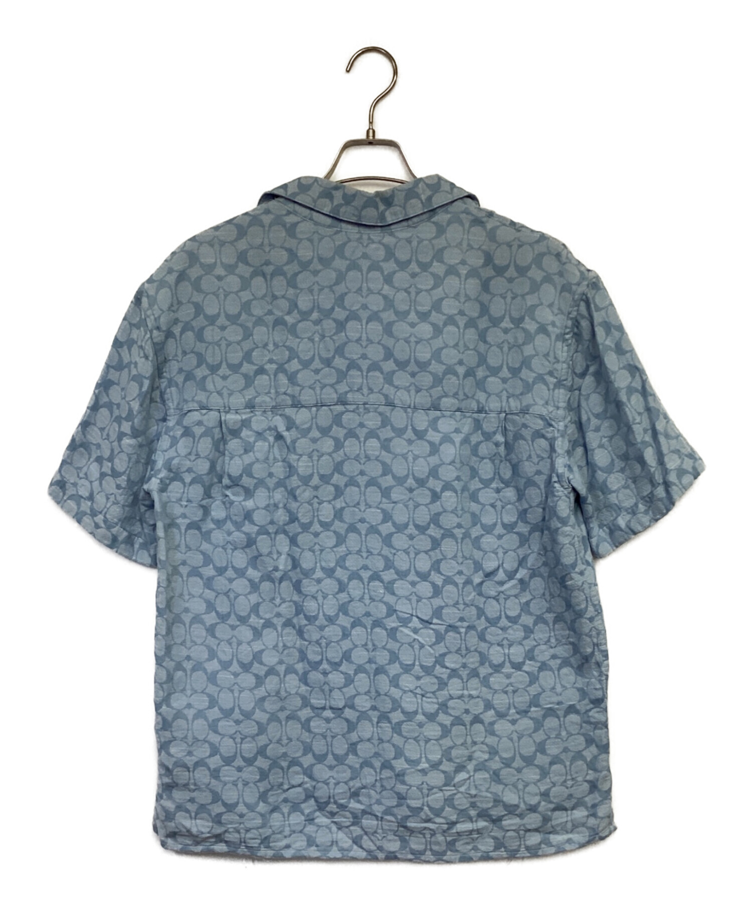 中古・古着通販】COACH (コーチ) シグネチャーキャンプシャツ ライト