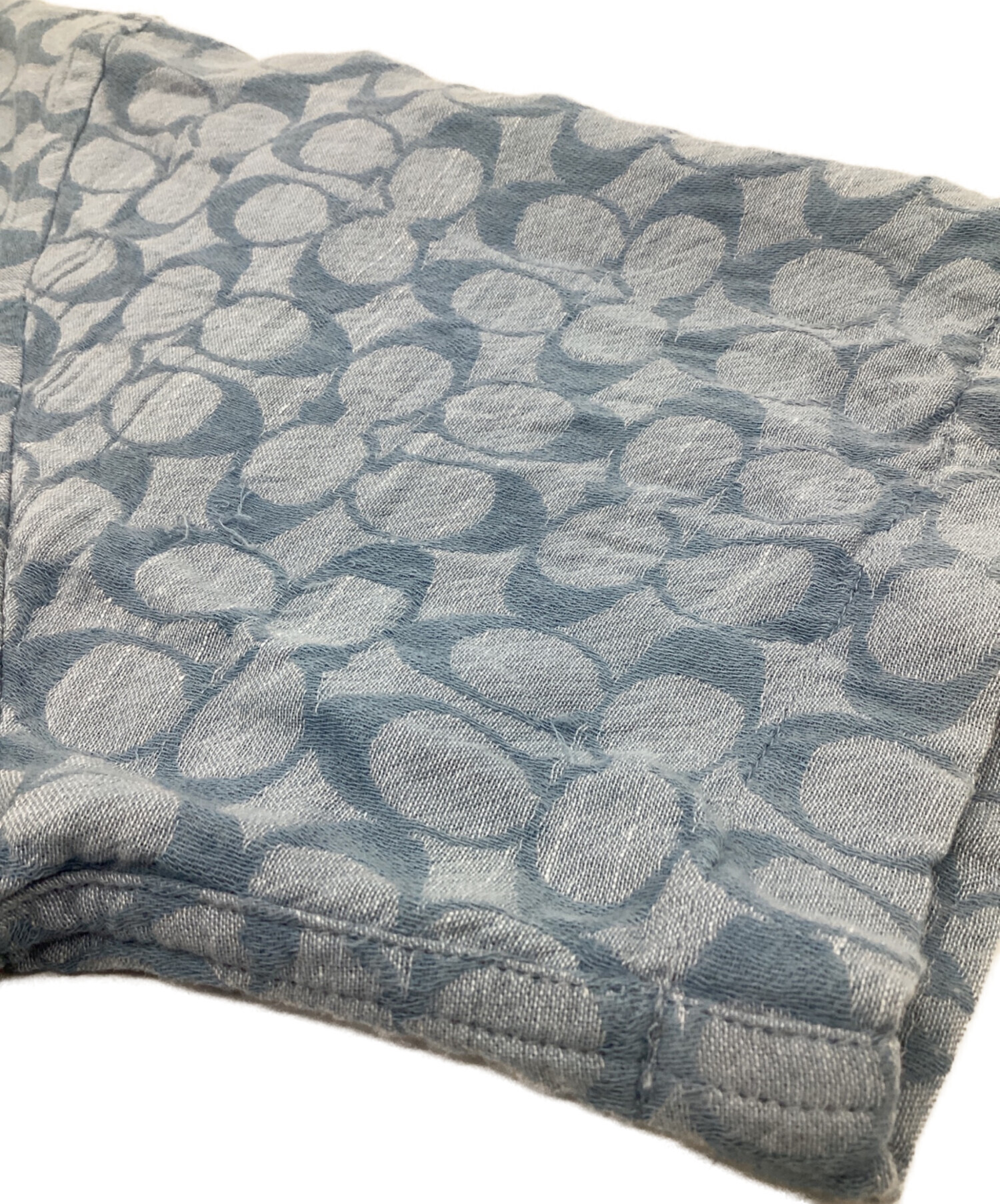 中古・古着通販】COACH (コーチ) シグネチャーキャンプシャツ ライト