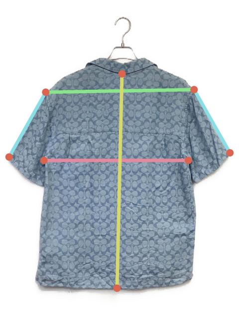 中古・古着通販】COACH (コーチ) シグネチャーキャンプシャツ ライト