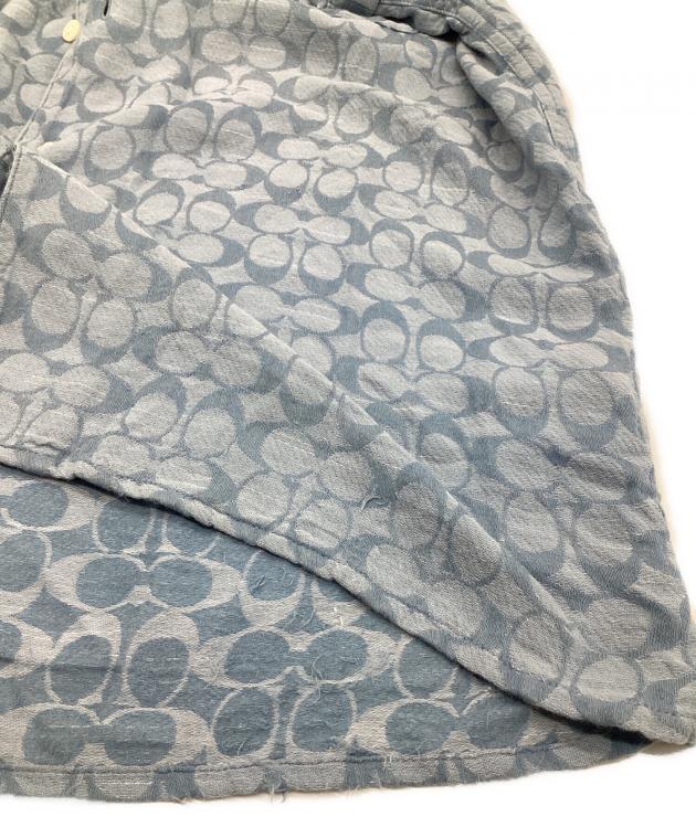 中古・古着通販】COACH (コーチ) シグネチャーキャンプシャツ ライト