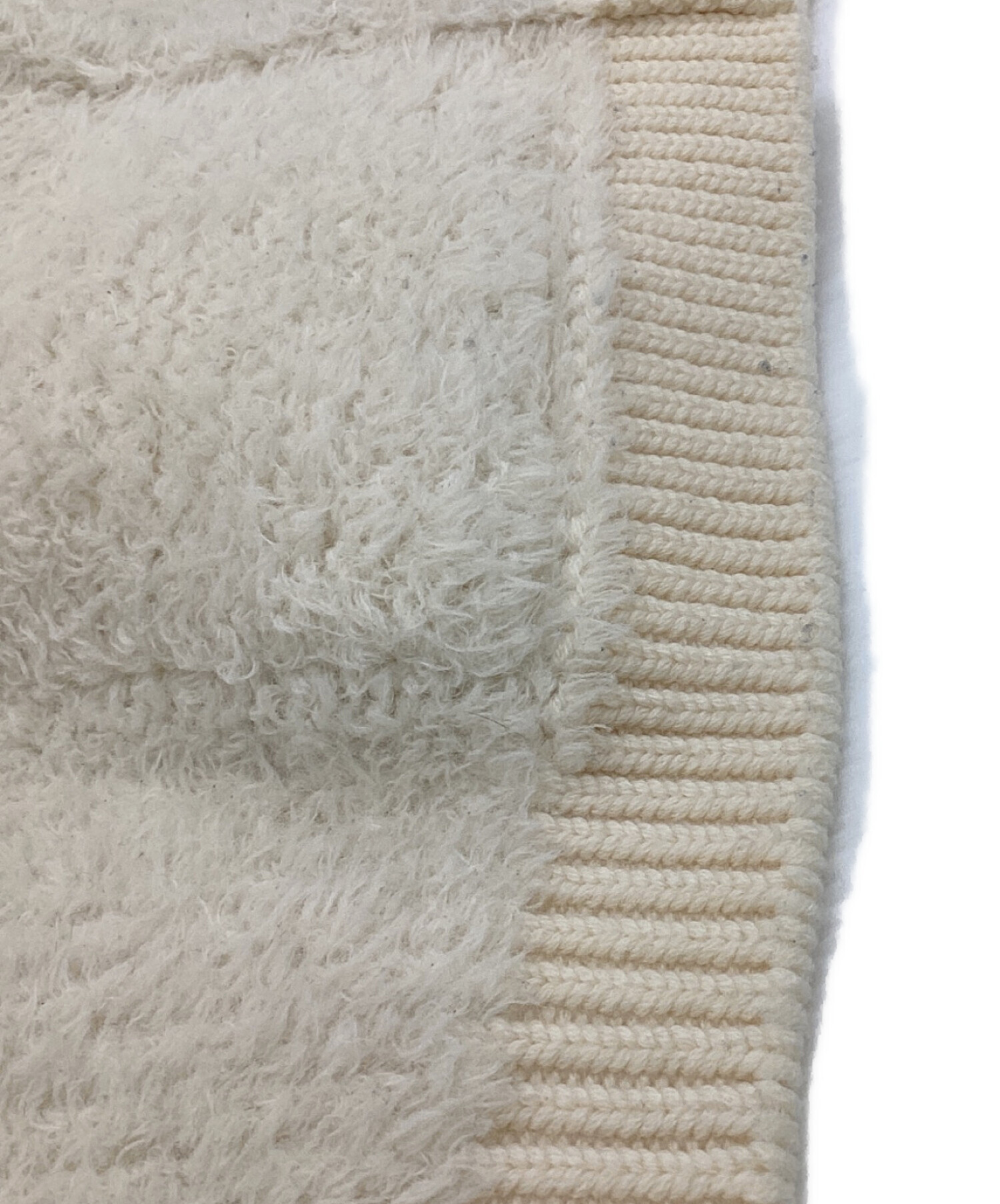 中古・古着通販】DRAWER (ドゥロワー) シャギーニットジレベスト