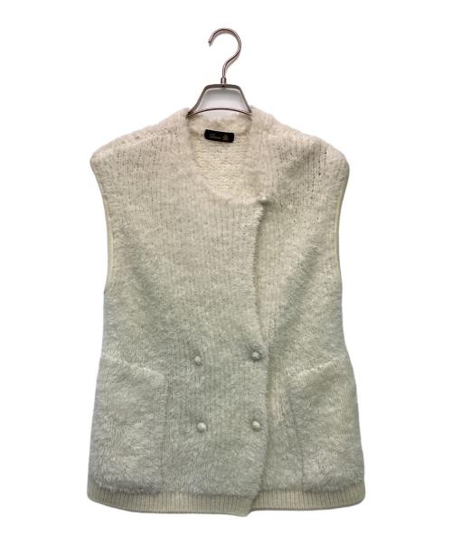 DRAWER 3G シャギーニットジレ ドゥロワー(Drawer)ドゥロワー 3G シャギーニットジレ ベスト