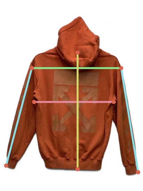 中古・古着通販】OFFWHITE (オフホワイト) クロスロゴパーカー