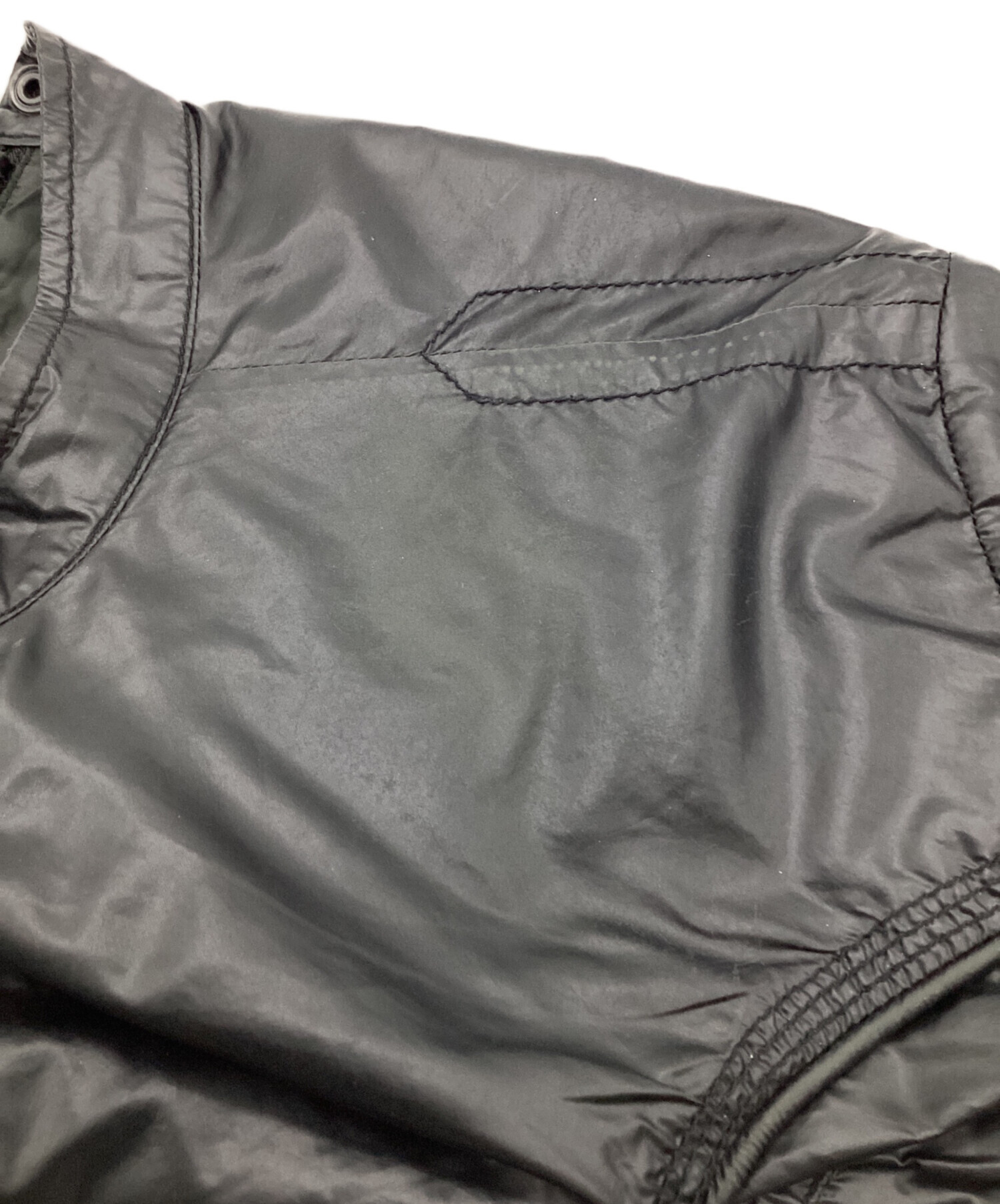 中古・古着通販】DIESEL (ディーゼル) ナイロンライダースジャケット