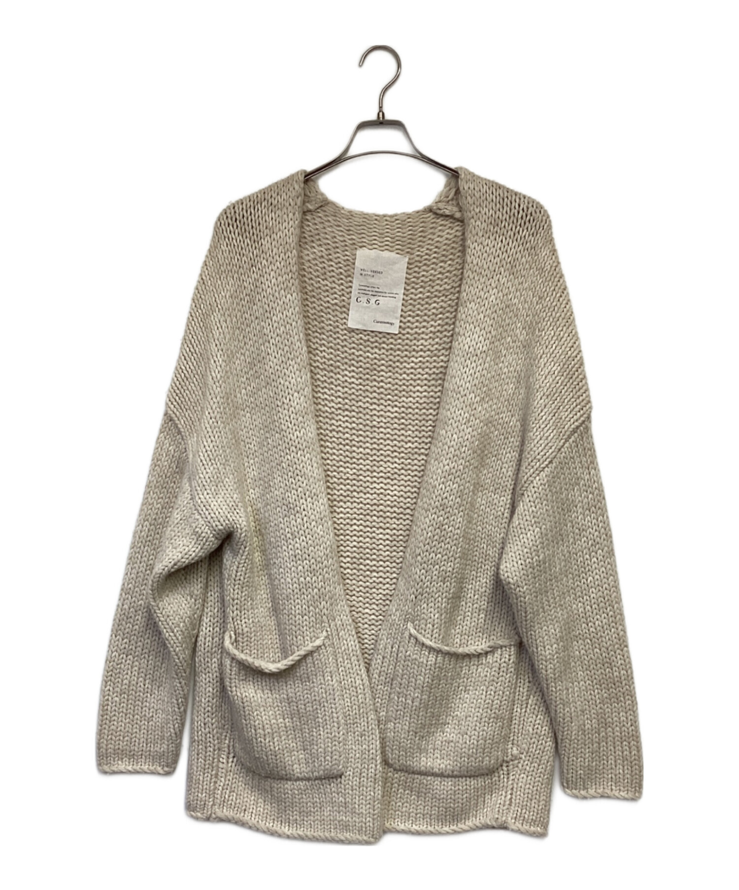 中古・古着通販】Curensology (カレンソロジー) 厚手カーディガン