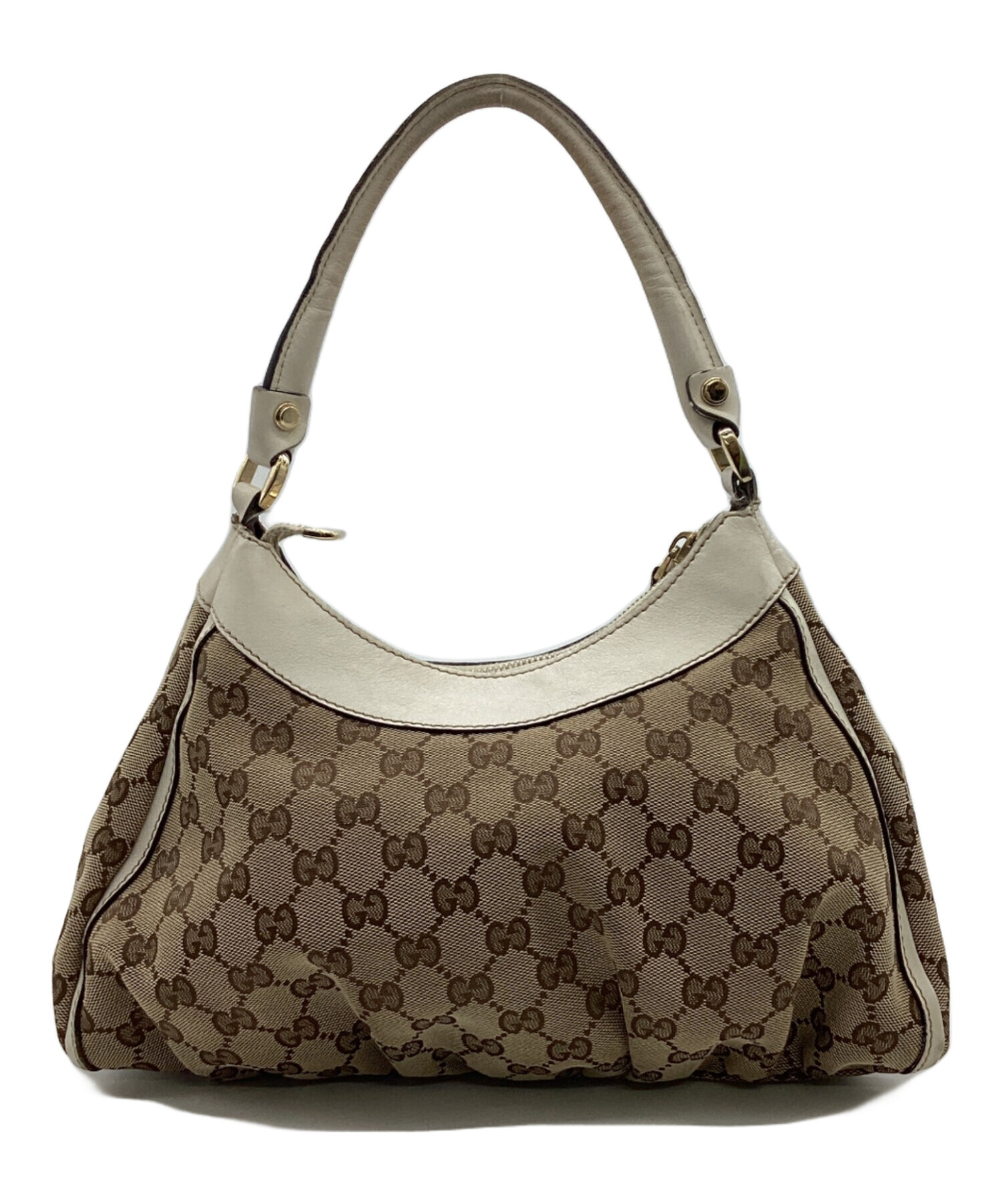 中古・古着通販】GUCCI (グッチ) アビー GGキャンバス ハンドバッグ 