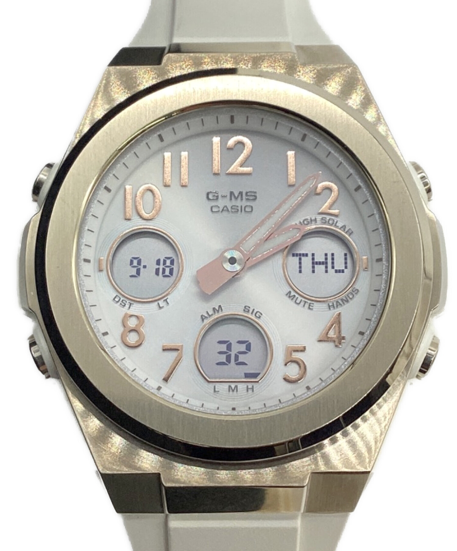 極美品激レア当時物】CASIO Baby-G G-MS 腕時計　アナログ　平成 BABY-G ベビーG MSG-W100-7AJF カシオ CASIO G-MS ジーミス 電波