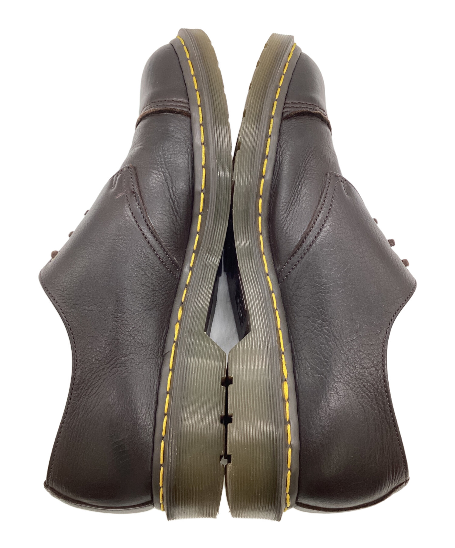ドクターマーチン 3ホール　イングランド製　刻印前　uk10 ブラウン 中古・古着通販】Dr.Martens (ドクターマーチン) イングランド製 3