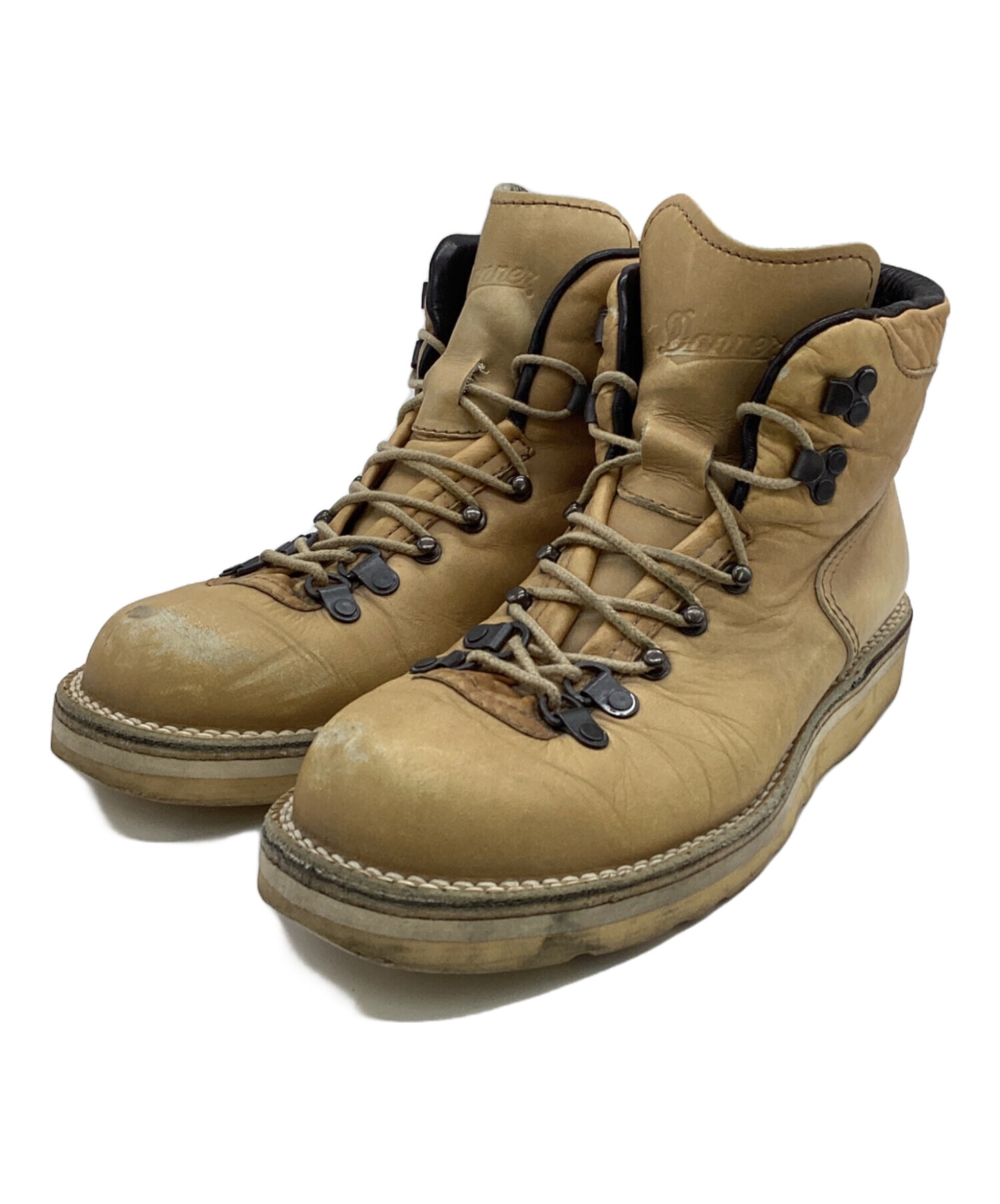 Danner ベージュ スエード ワークブーツ8 2/1 中古・古着通販】Danner (ダナー) ワークブーツ ベージュ サイズ:8 1/2