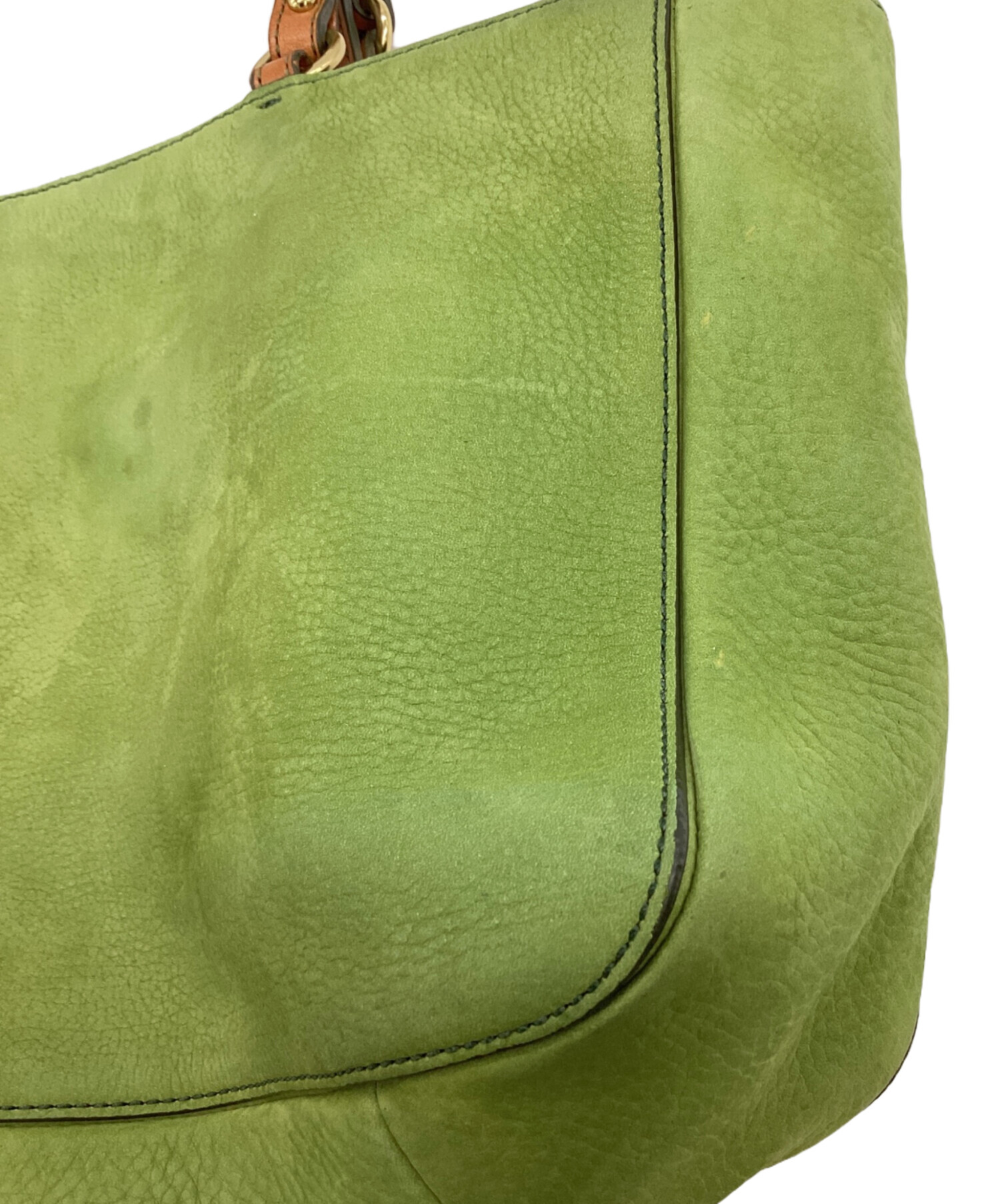 中古・古着通販】COACH (コーチ) トートバッグ 黄緑｜ブランド