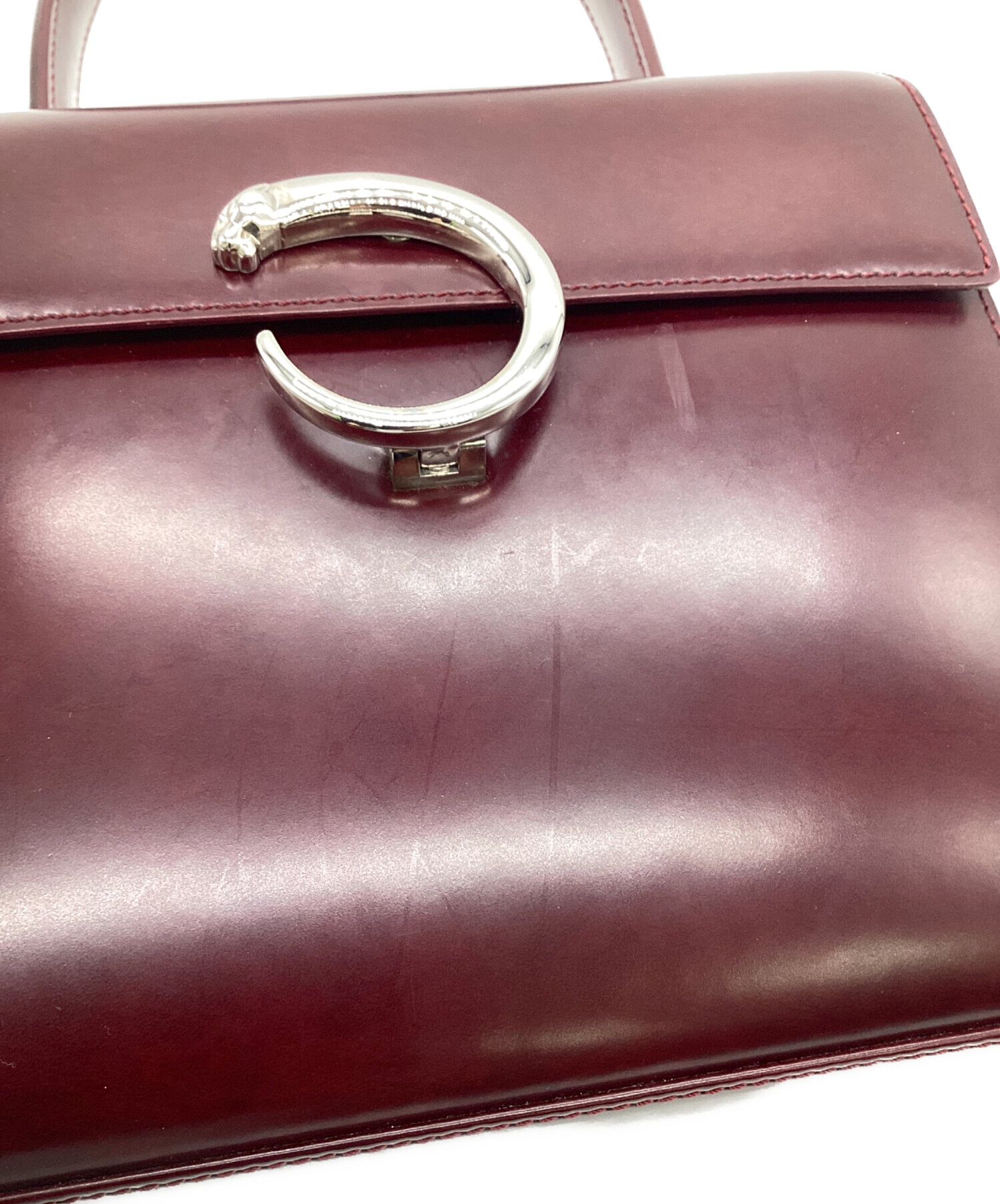 中古・古着通販】Cartier (カルティエ) パンテール ハンドバッグ 