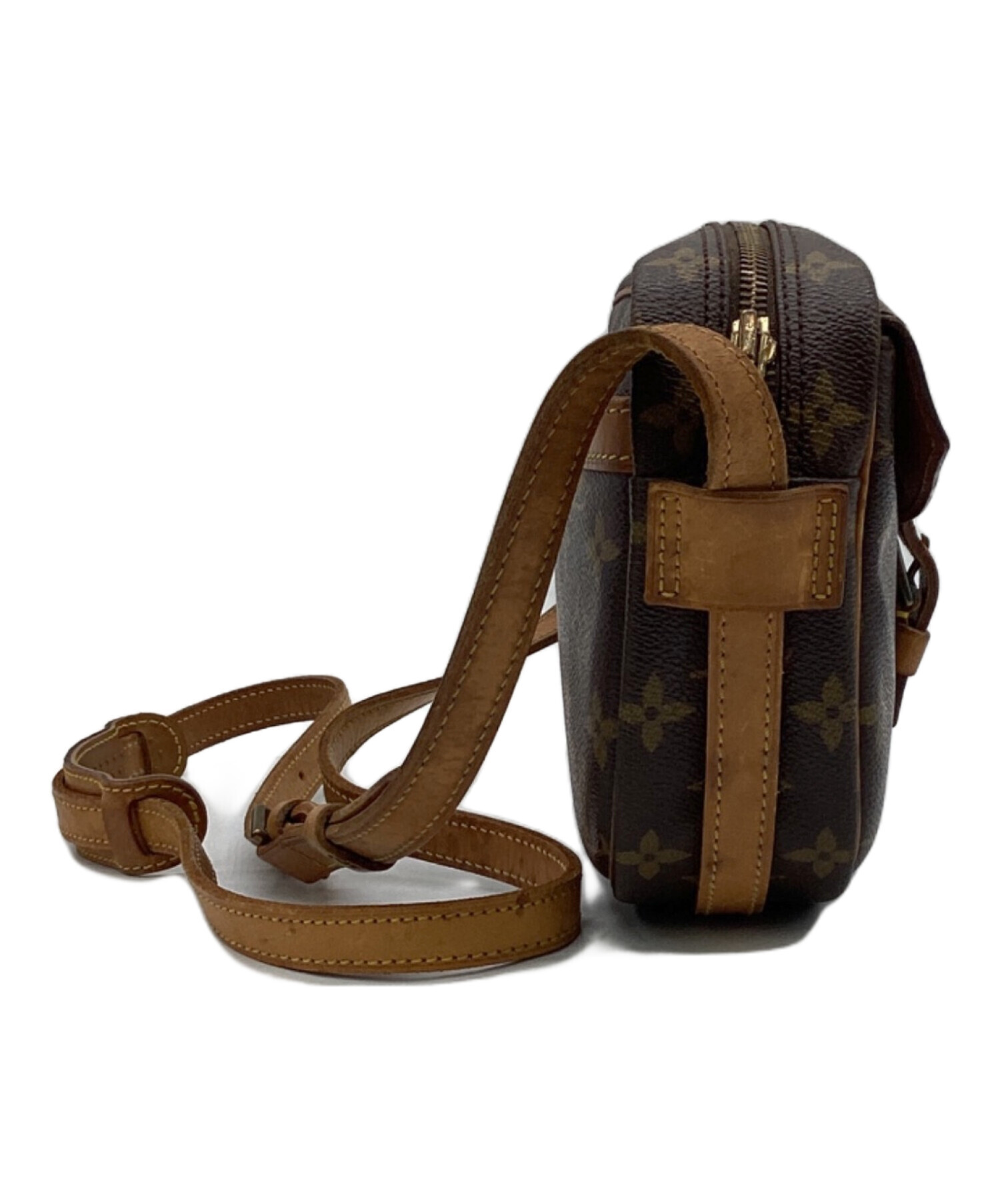 LOUIS VUITTON ルイヴィトン ジュヌフィーユ MM モノグラム ショルダーバッグ M51226 ブラウン  レディース 古着 中古 USED 中古・古着通販】LOUIS VUITTON (ルイ ヴィトン) ショルダーバッグ