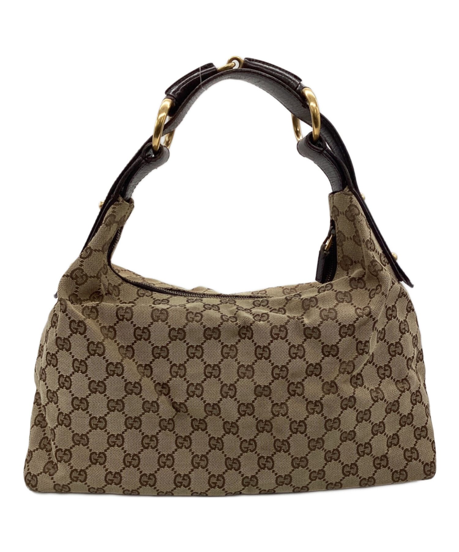中古・古着通販】GUCCI (グッチ) GGキャンバス ホースビット ワン 