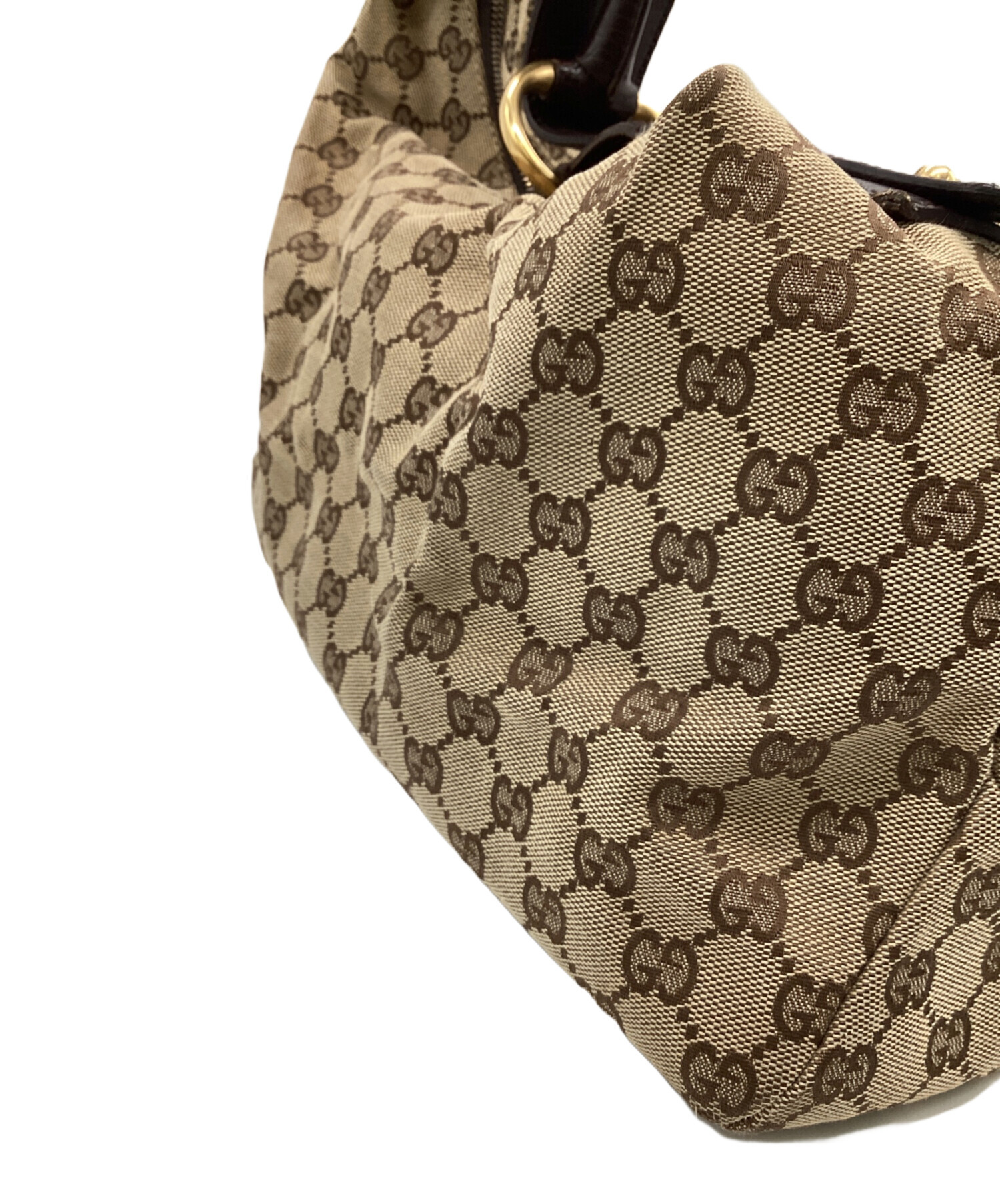 中古・古着通販】GUCCI (グッチ) GGキャンバス ホースビット ワン 