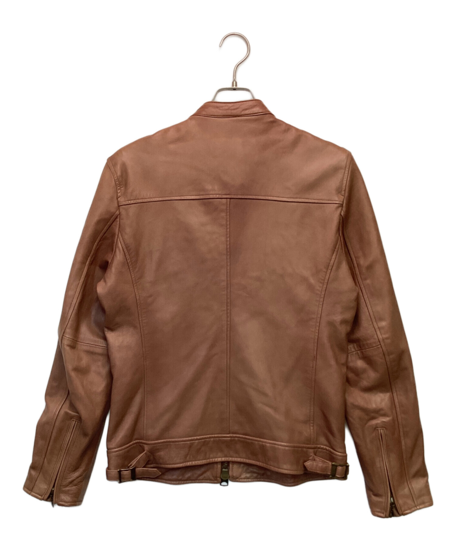 AVIREX アヴィレックス　シングルラムレザージャケット　Mサイズ アヴィレックス AVIREX ラムレザー シングルライダース