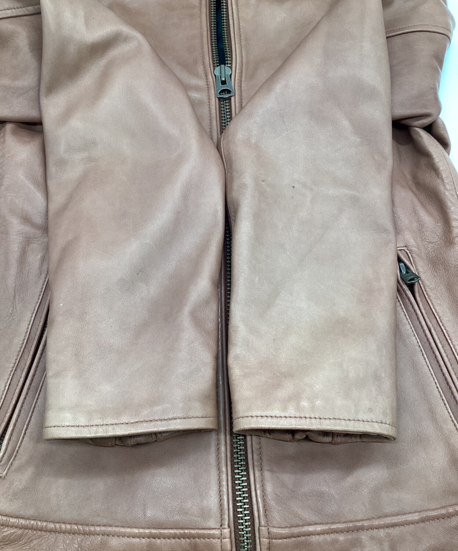 中古・古着通販】AVIREX (アヴィレックス) ラムレザー シングル