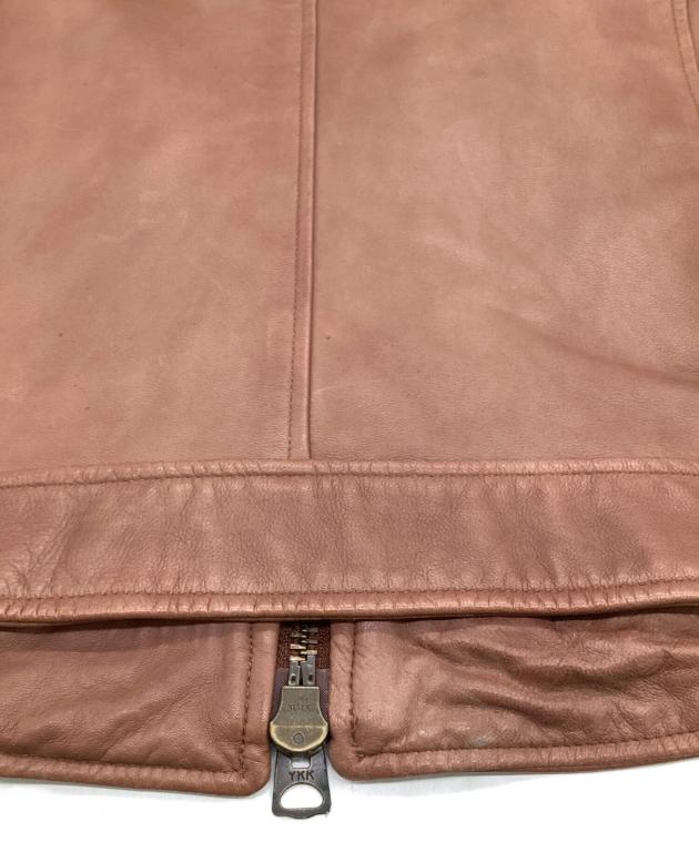 中古・古着通販】AVIREX (アヴィレックス) ラムレザー シングル