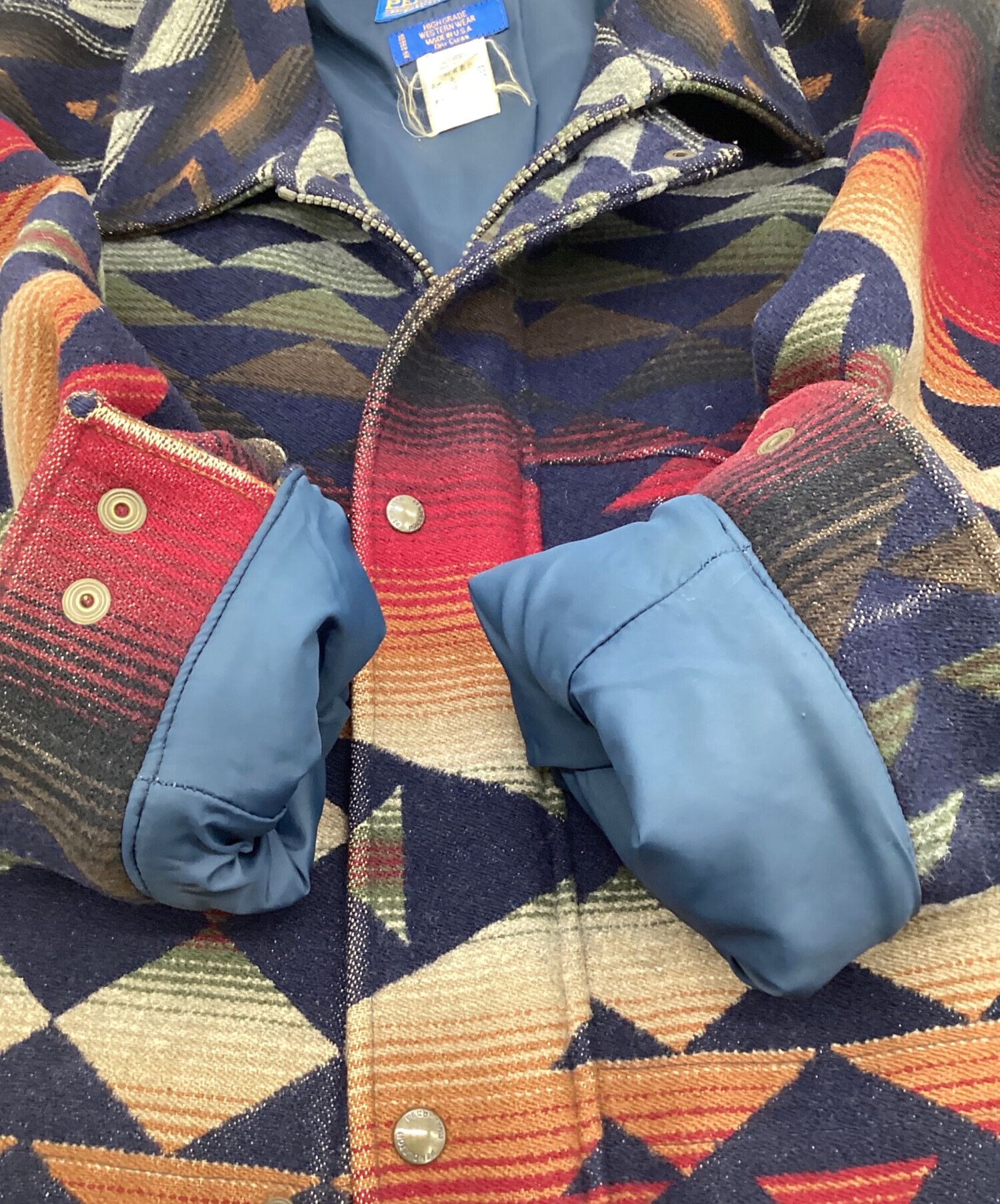 中古・古着通販】PENDLETON (ペンドルトン) ウール ジャケット マルチ 