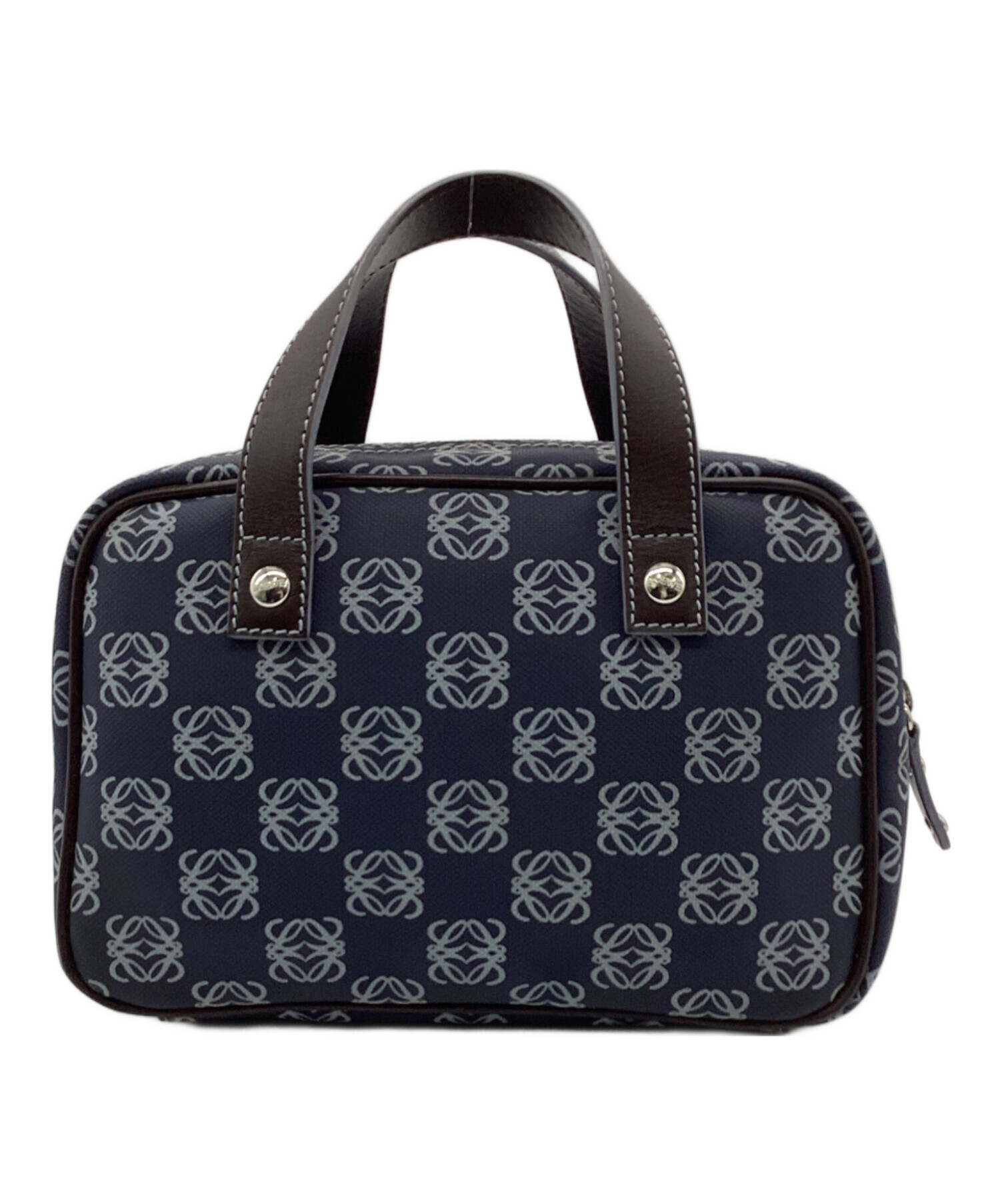 中古・古着通販】LOEWE (ロエベ) ハンドバッグ ネイビー｜ブランド