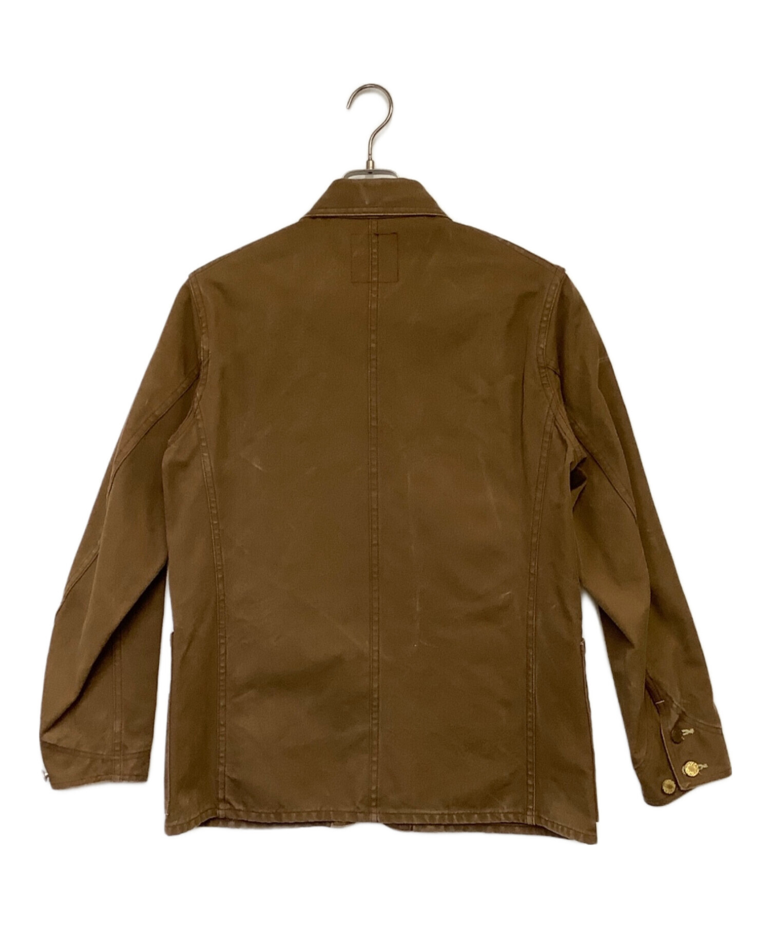 HEADLIGHT[ヘッドライト] カバーオール 13ozブラウンダック 中古・古着通販】HEADLIGHT (ヘッドライト) 13oz.ブラウンダック